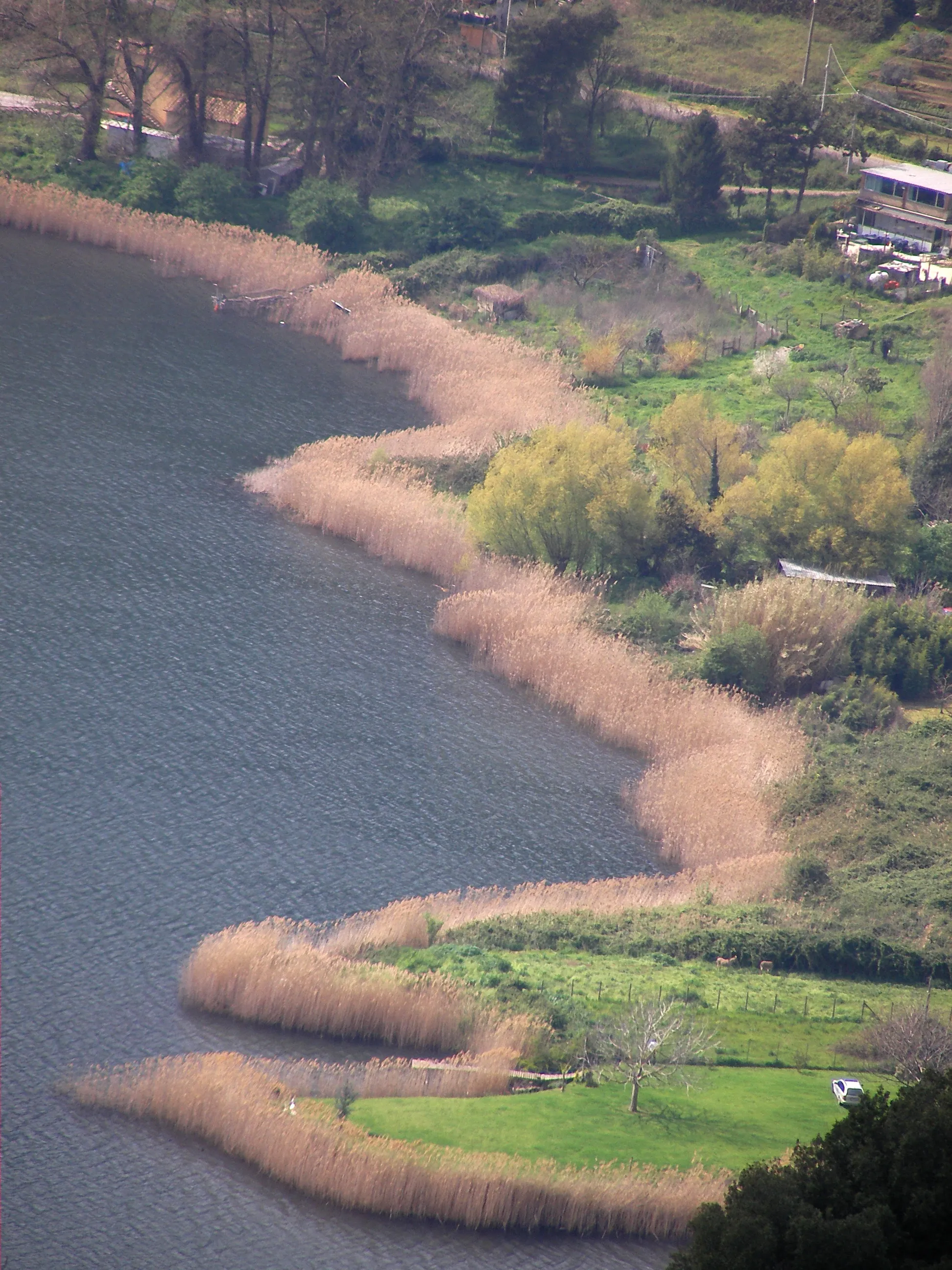 Photo showing: Lago di Nemi, seen from Nemi, Italy