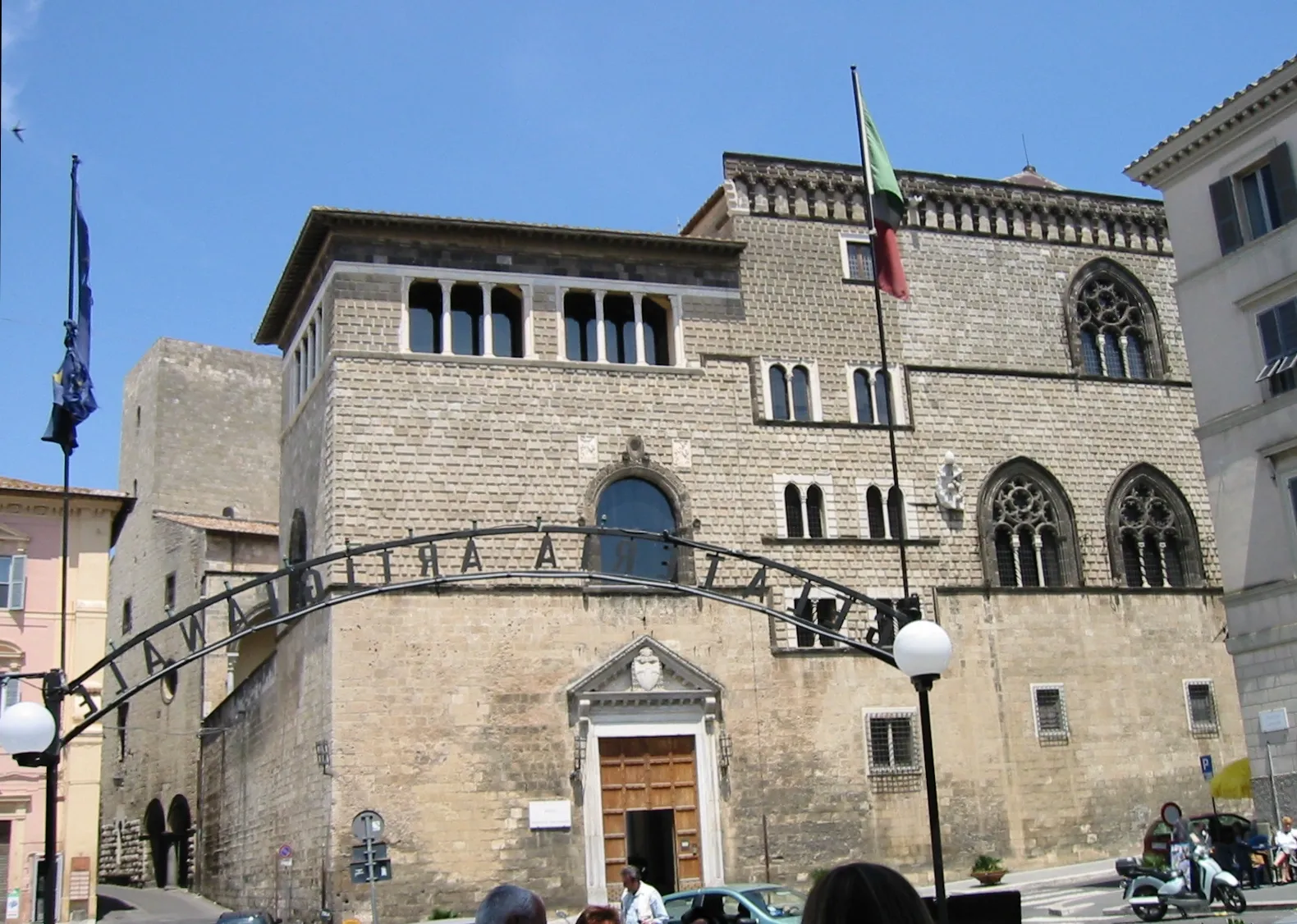 Photo showing: The Museo Nazionale Tarquinese in Tarquinia, the ancient Tarquinii, in Lazio, Italy