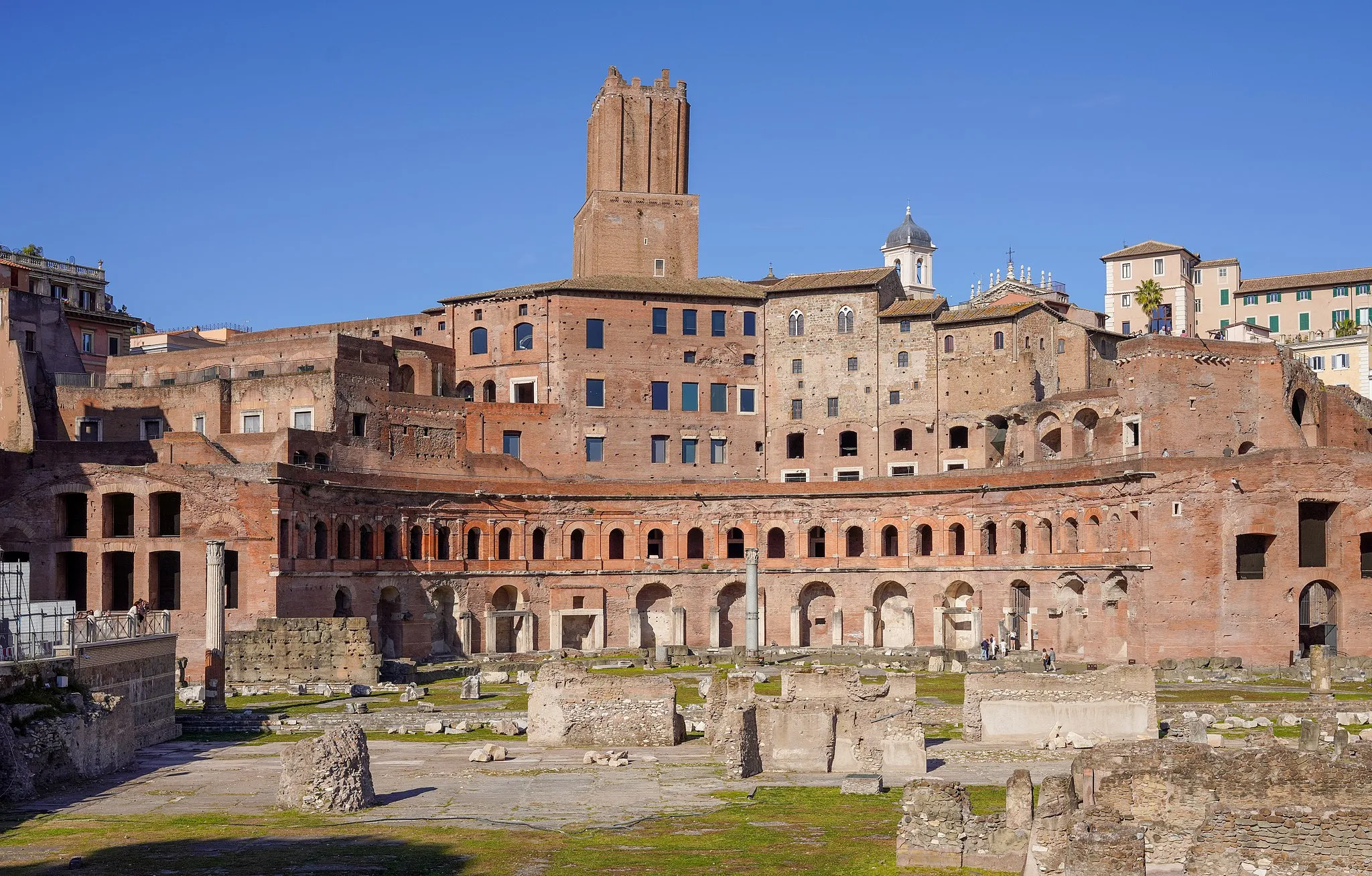Photo showing: Trajan's Market