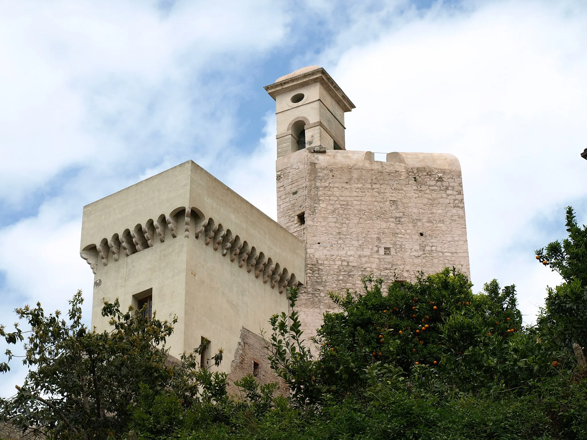 Photo showing: il castello Frangipane