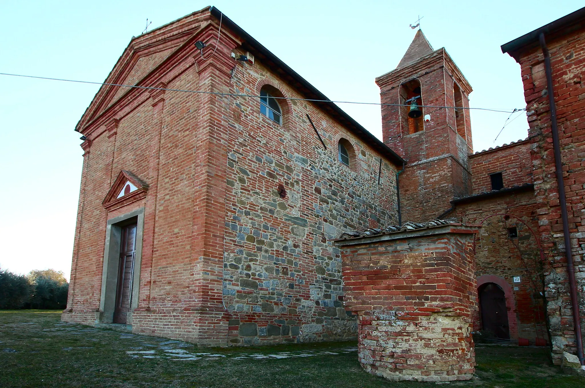 Photo showing: Church San Biagio in Caticciano, Moiano, hamlet of Città della Pieve, Province of Perugia, Umbria, Italy