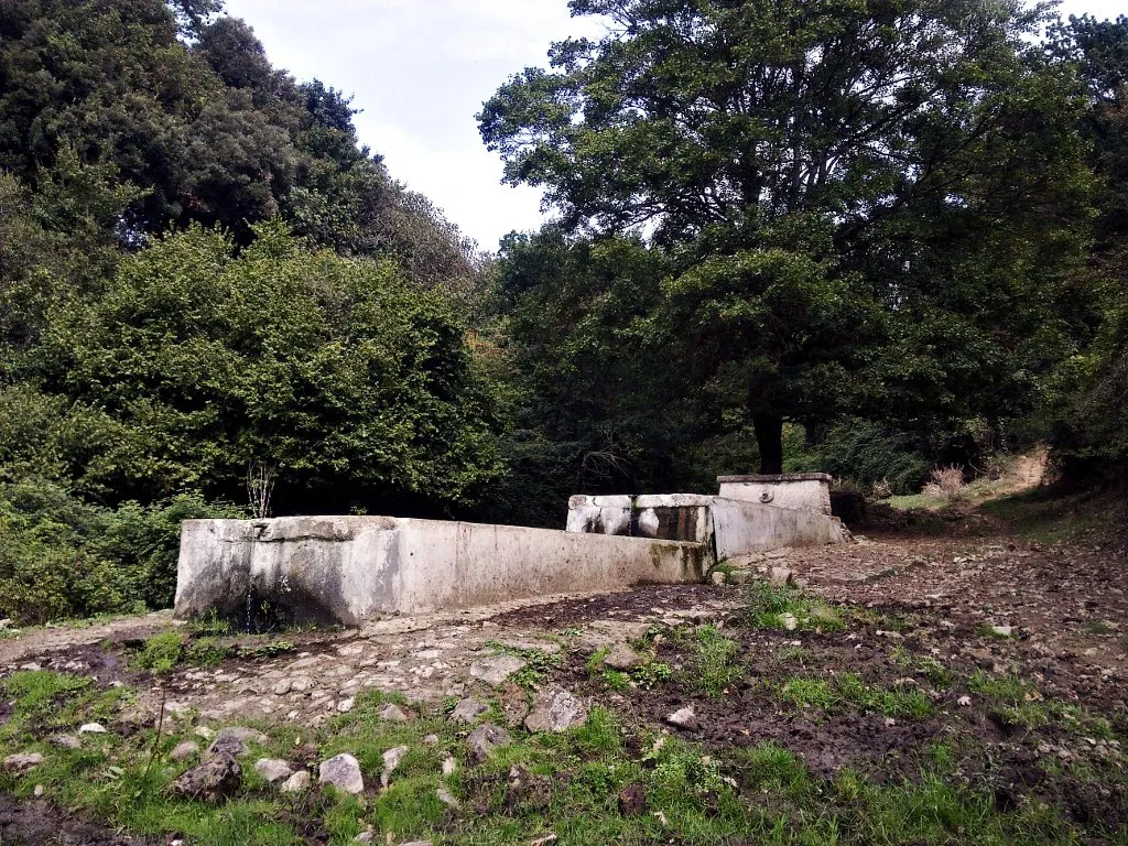 Photo showing: Macchia di Manziana (Q61867445) Fontanile e miniera di zolfo dismessa, area mineraria o solfatara, alla Macchia di Manziana