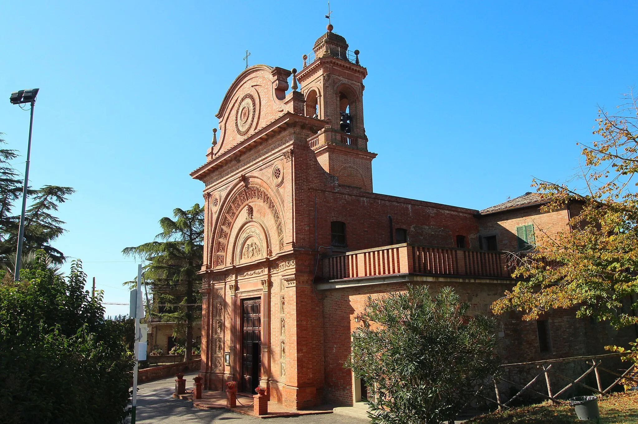 Photo showing: Church Santa Maria delle Grazie, Villastrada, hamlet of Castiglione del Lago, Province of Perugia, Umbria, Italy
