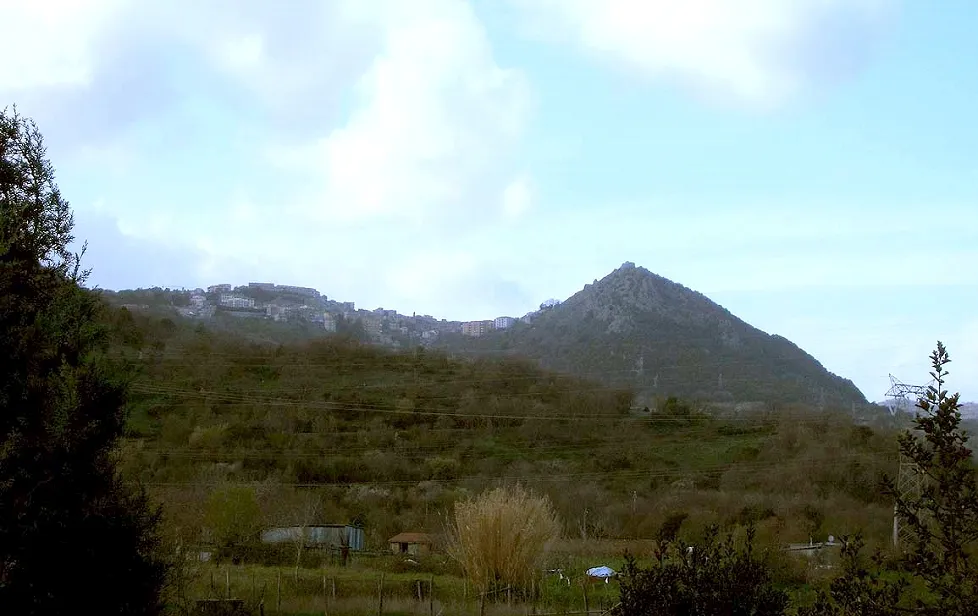 Photo showing: Panorama di Tolfa RM