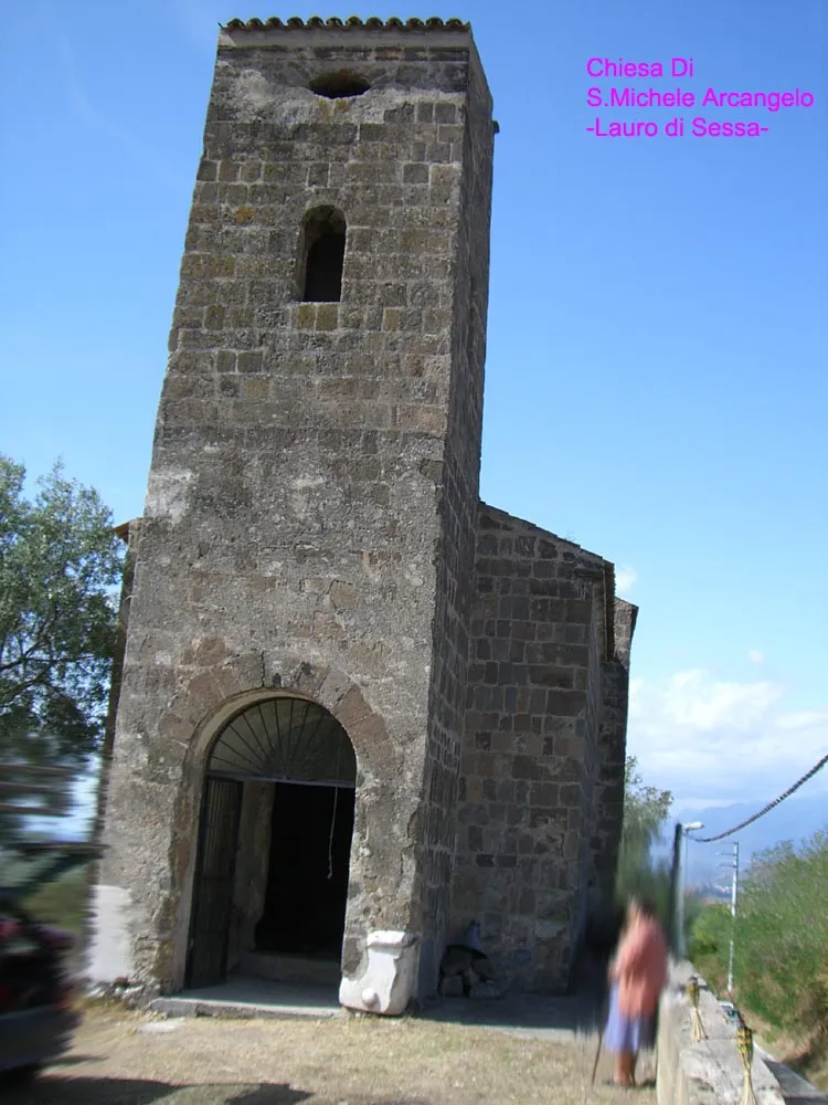 Photo showing: Lauro, frazione di Sessa Aurunca: la chiesa di San Michele.