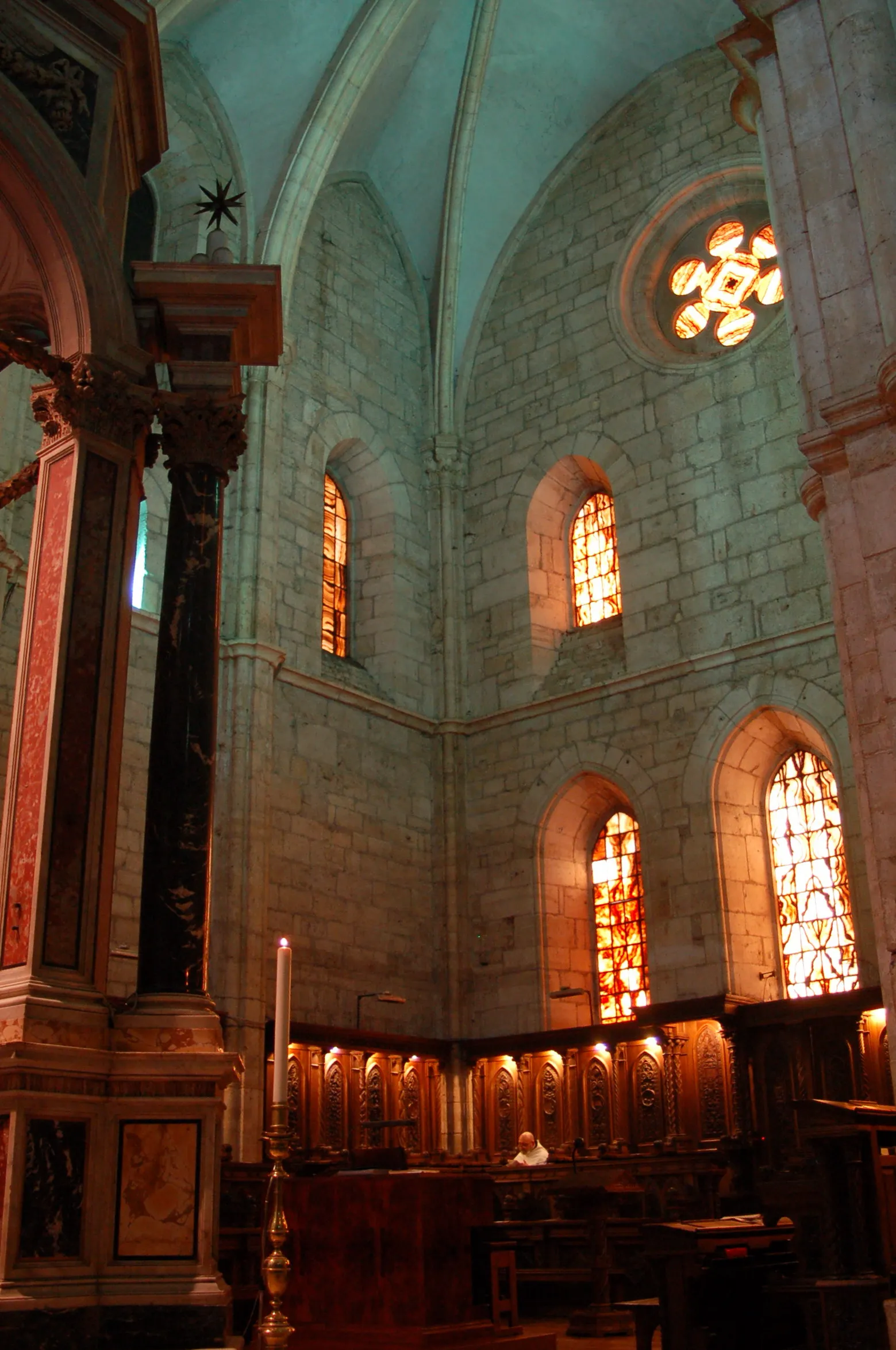 Photo showing: Il coro dell'Abbazia di Casamari (Veroli - Frosinone - Italia)