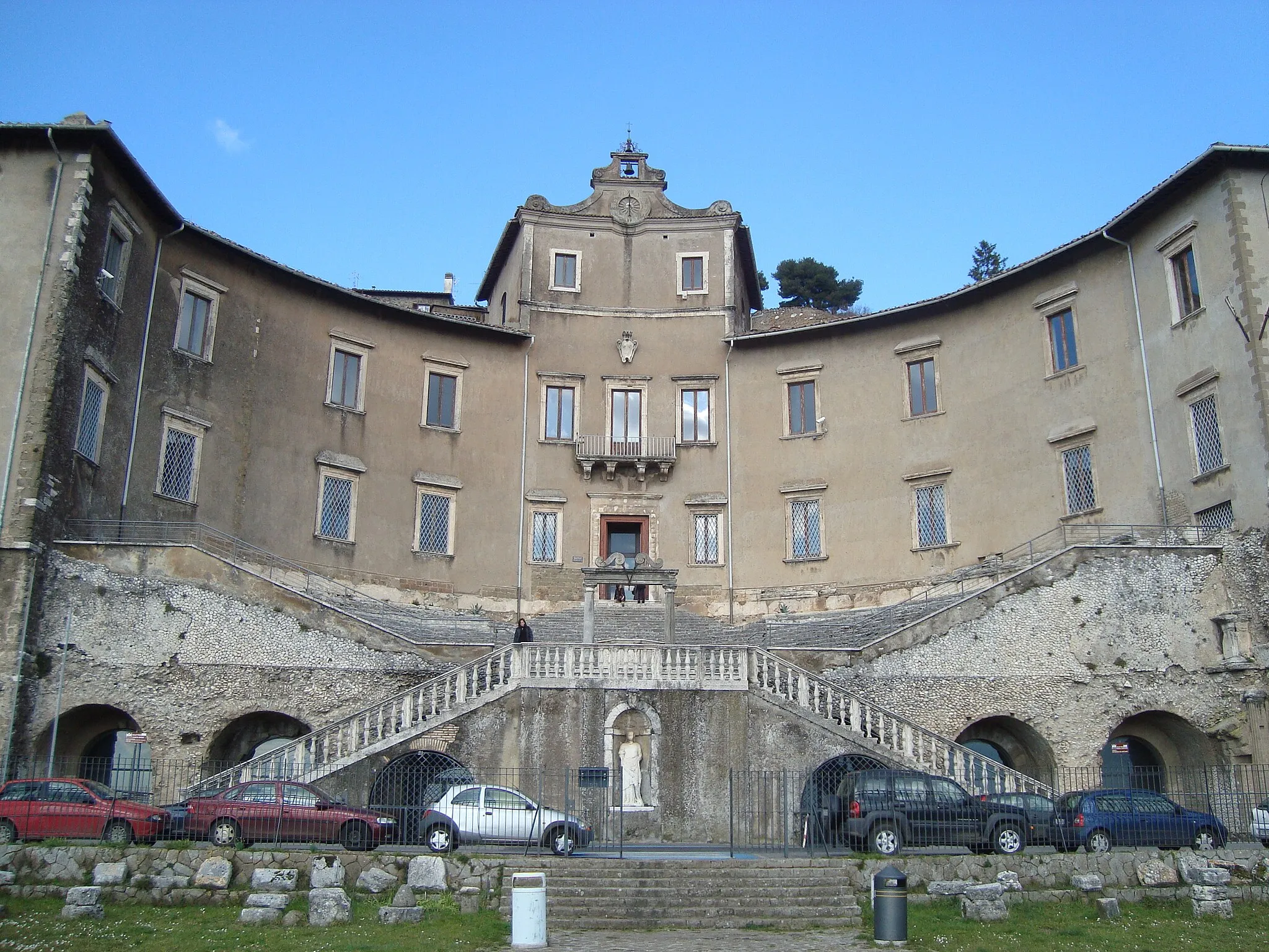 Photo showing: Vue du Palais Barberini de Palestrina