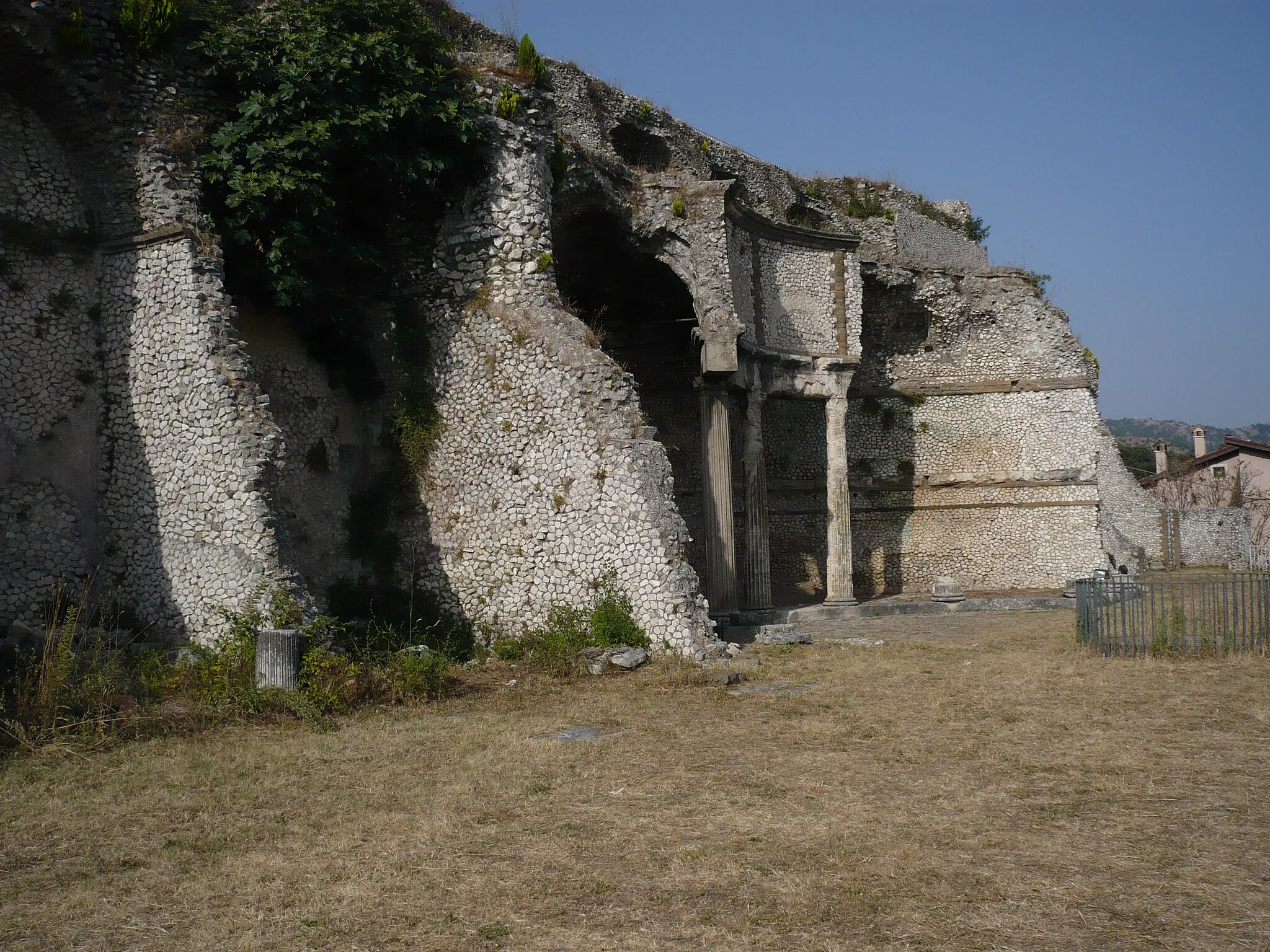 Photo showing: Ruins of the Sanctuary of Fortuna Primigenia, Palestrina