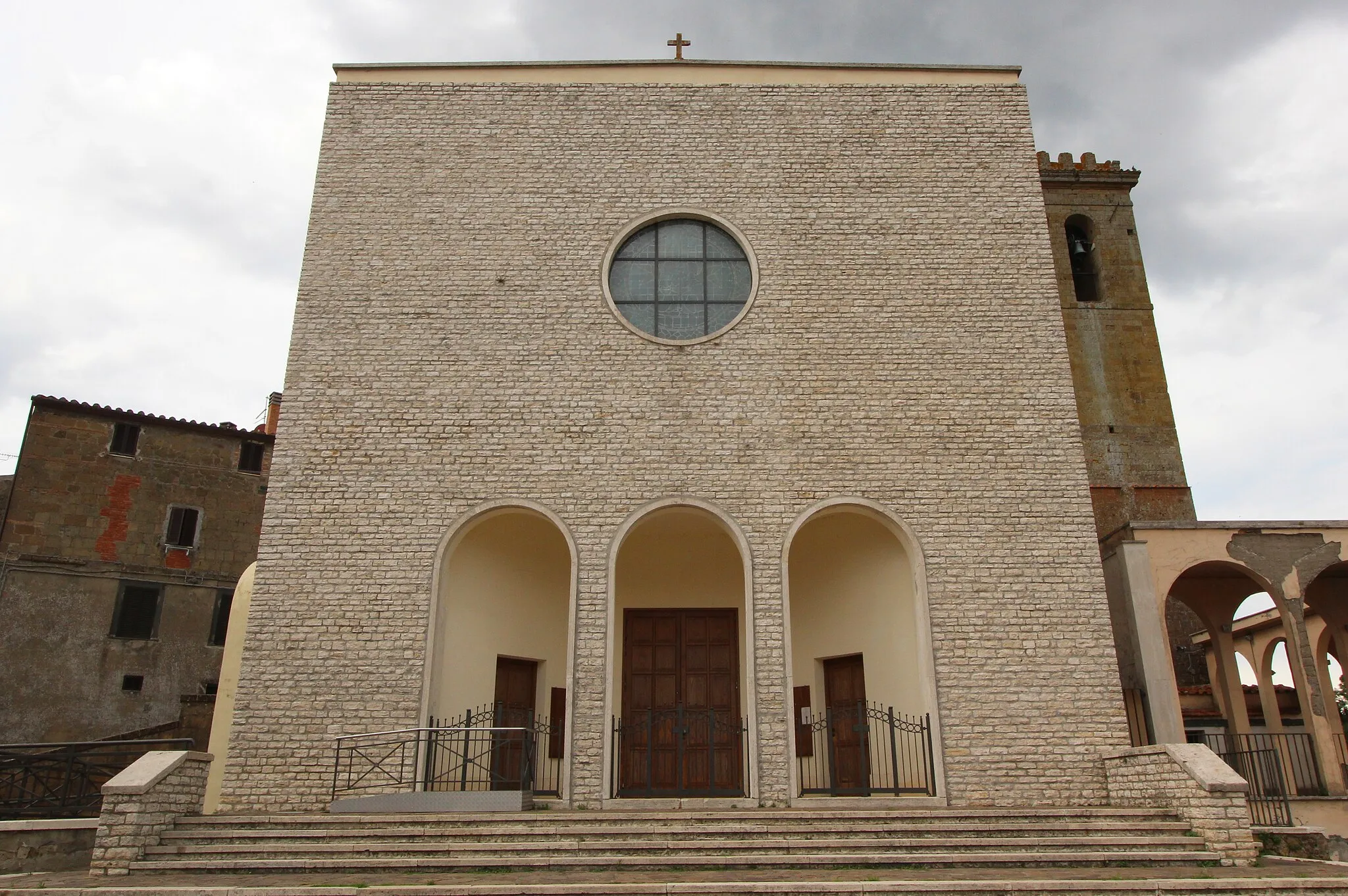 Photo showing: Church Santa Croce, Onano, Province of Viterbo, Lazio, Italy