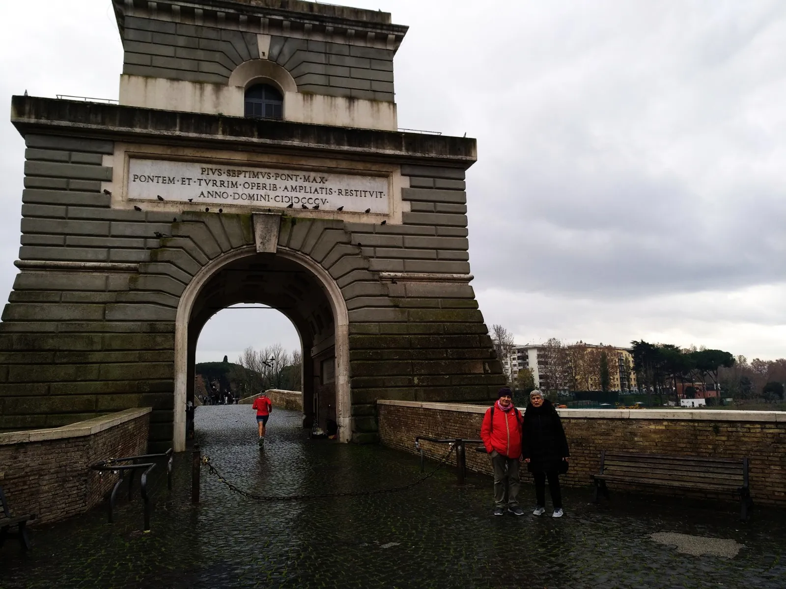 Photo showing: Ponte Milvio, fine percorso