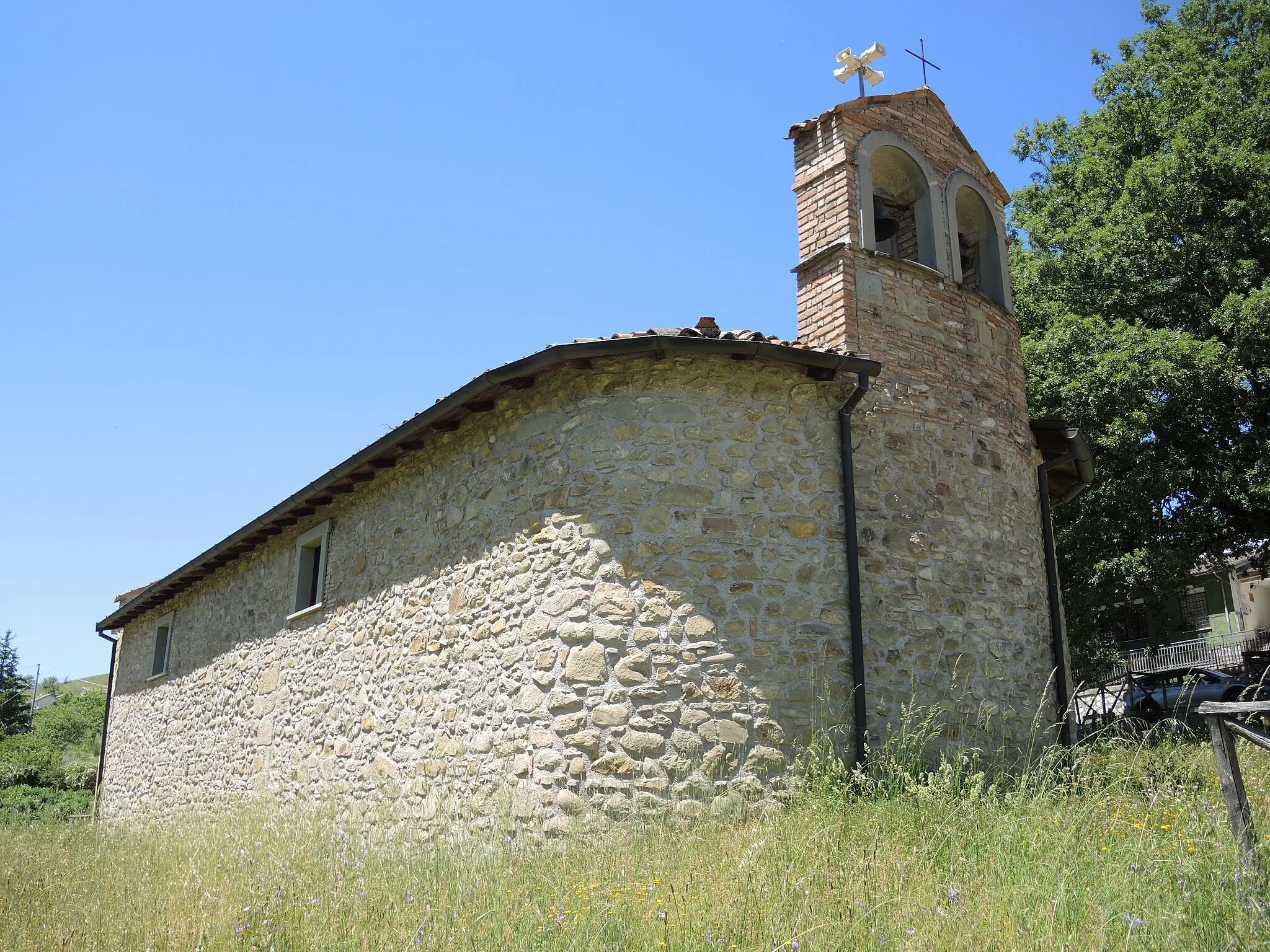 Photo showing: Ville di Fano, Montereale (AQ): chiesa di Santa Lucia