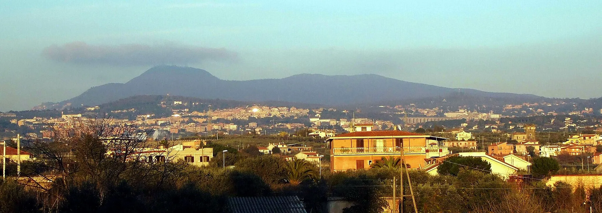 Photo showing: Albano ed Ariccia - Panorama da loc. Cancelliera