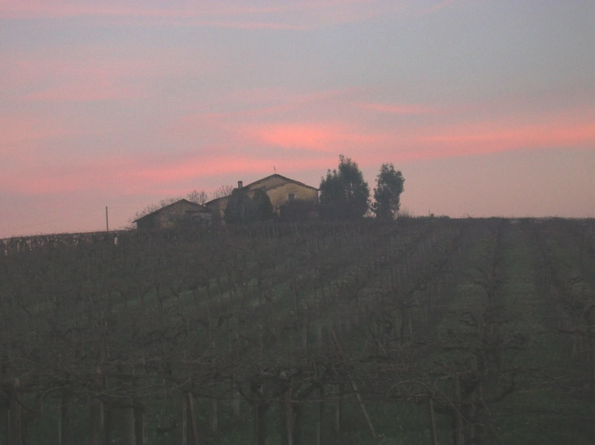 Photo showing: campagna Cecchina tramonto