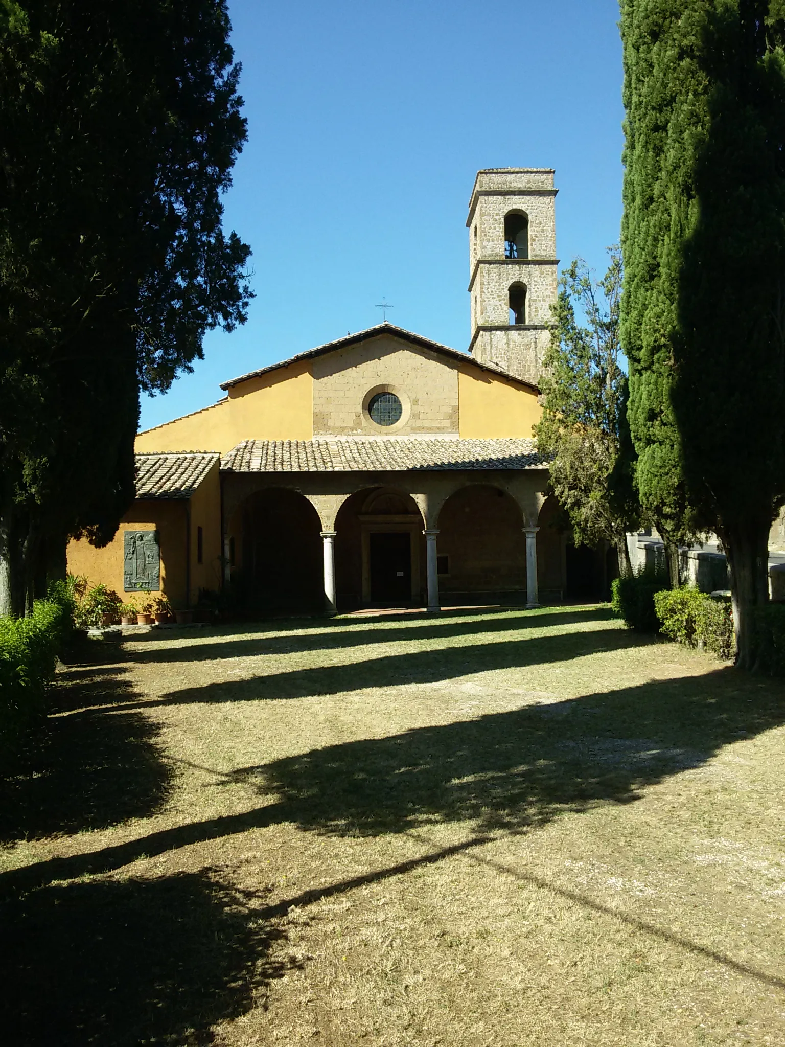 Photo showing: Chiesa di San Famiano, Gallese (VT)