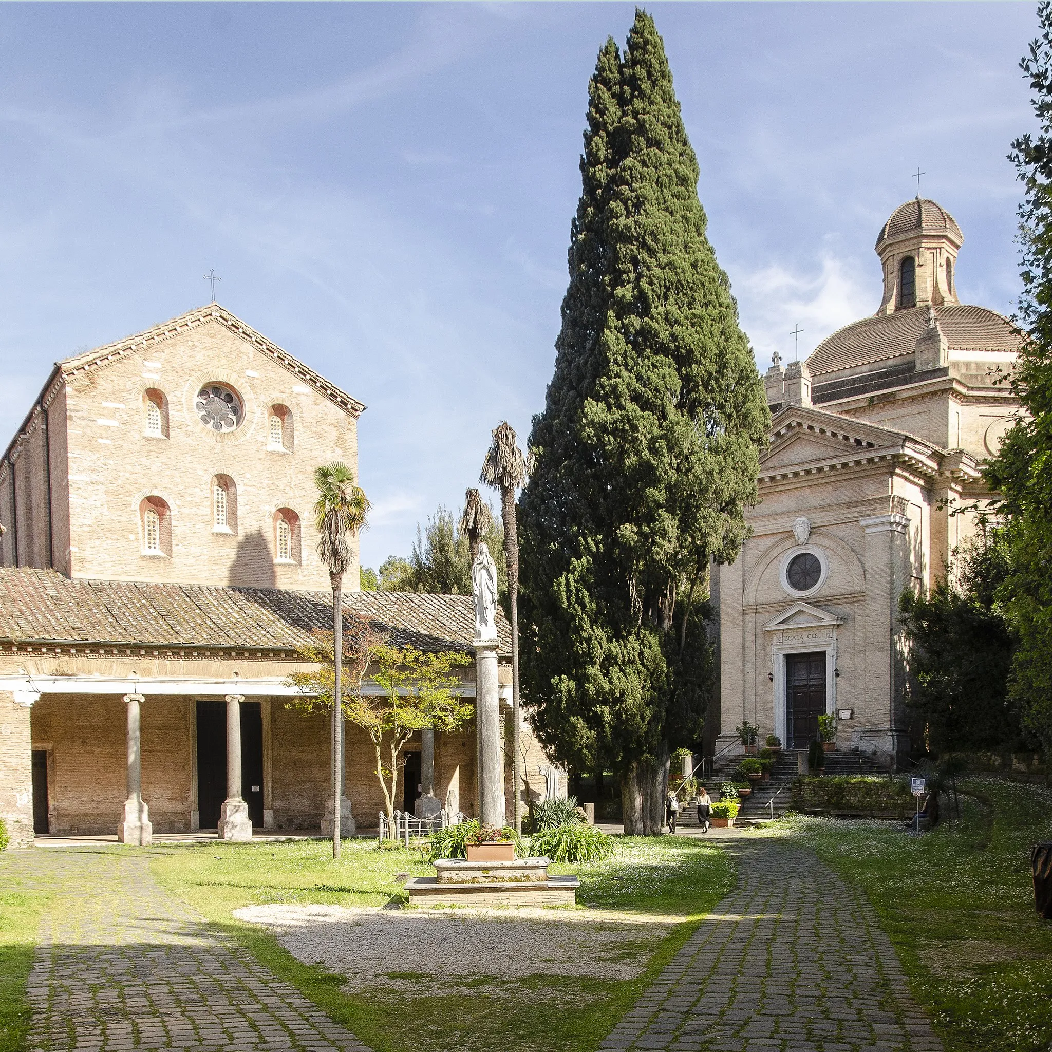 Photo showing: Abbazia delle Tre Fontane a Roma - Chiesa abbaziale dei Santi Anastasio e Vincenzo e Santa Maria Scala Coeli