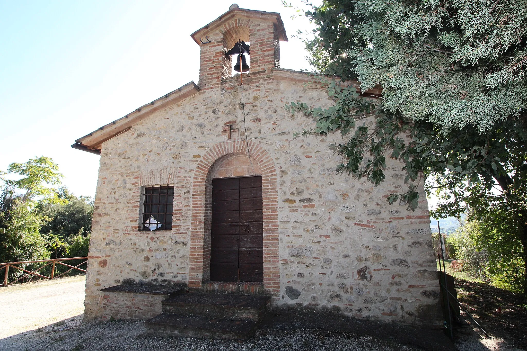 Photo showing: church Sant'Egidio, Colleabramo, Vigne, hamlet of Narni, Province of Terni, Umbria, Italy
