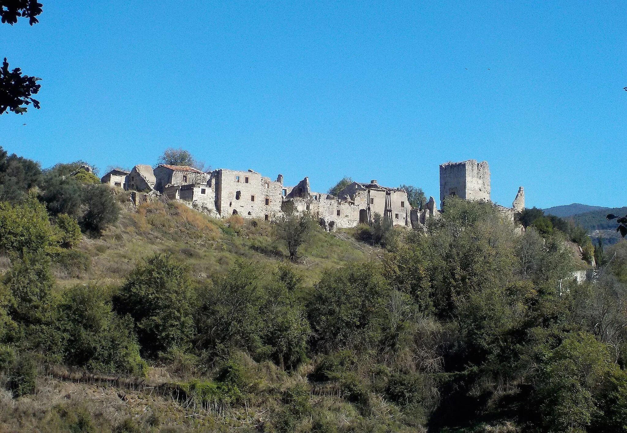 Photo showing: Il borgo fantasma di Stazzano Vecchio, Lazio