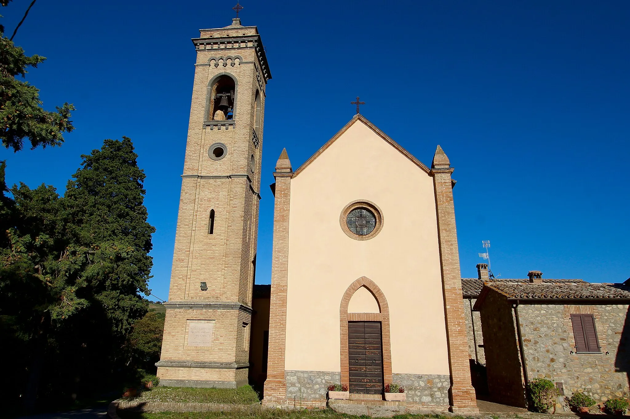 Photo showing: church San Silvestro Papa, Sala, hamlet of Ficulle, Province of Terni, Umbria, Italy