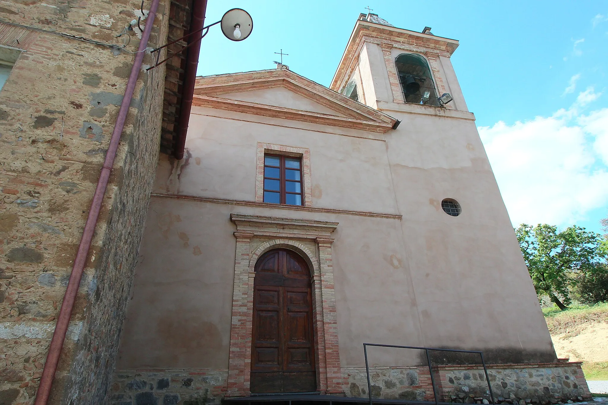 Photo showing: church San Giovanni Battista, Bagni, hamlet of Orvieto, Umbria, Italy