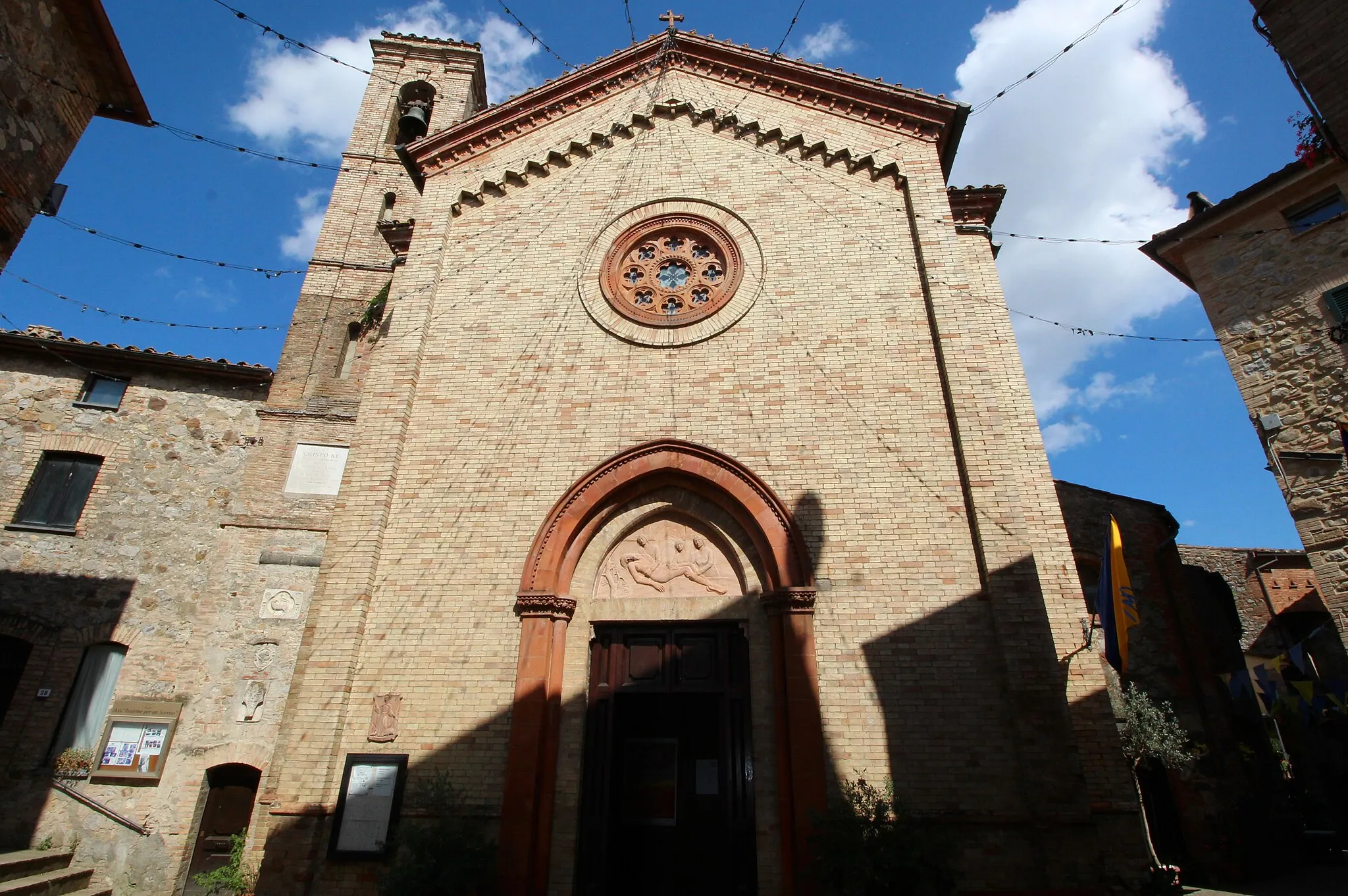 Photo showing: church Sant'Antonio Abate, Monterubiaglio, hamlet of Castel Viscardo, Province of Terni, Umbria, Italy
