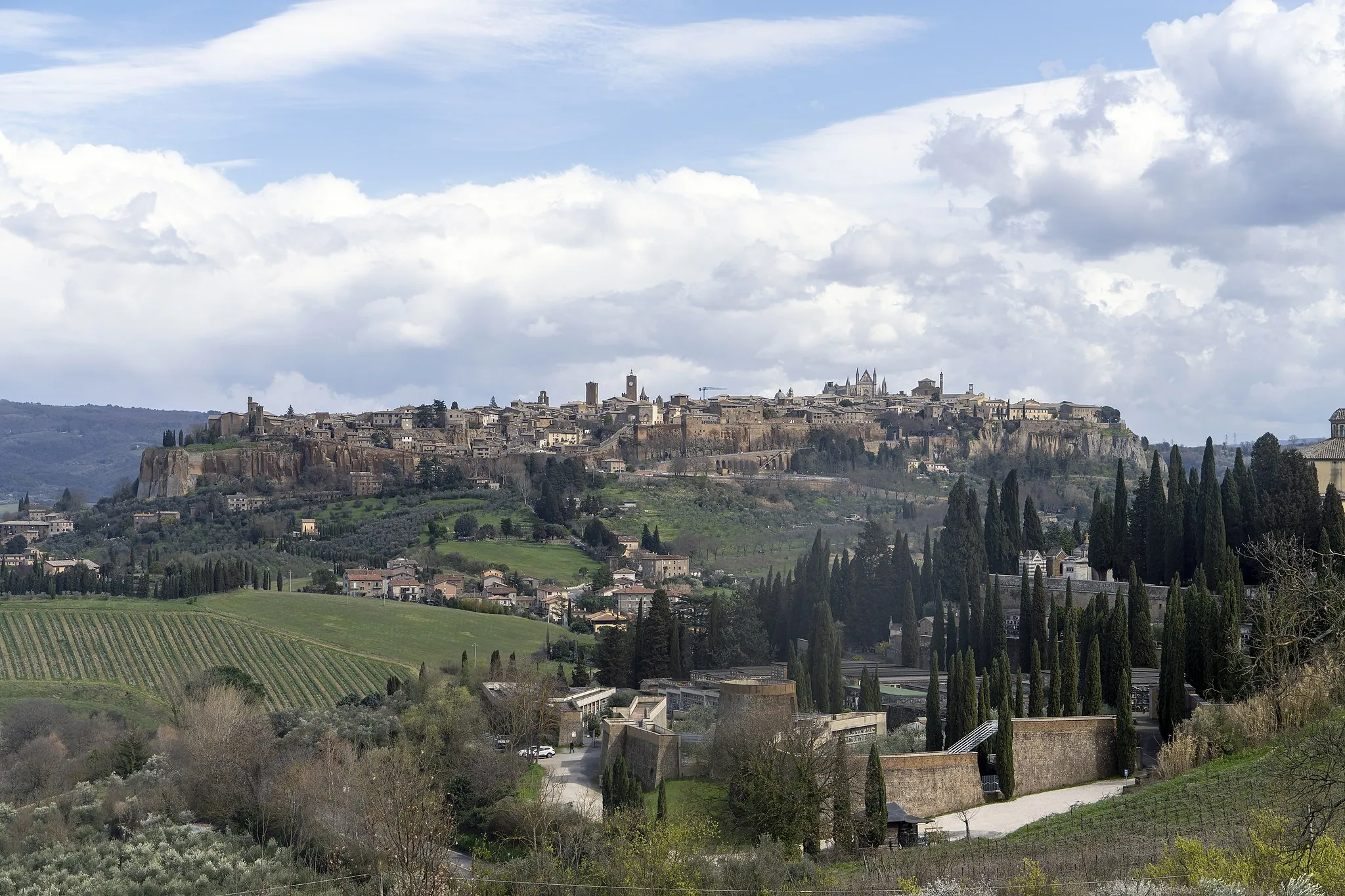 Photo showing: Panorama di Orvieto