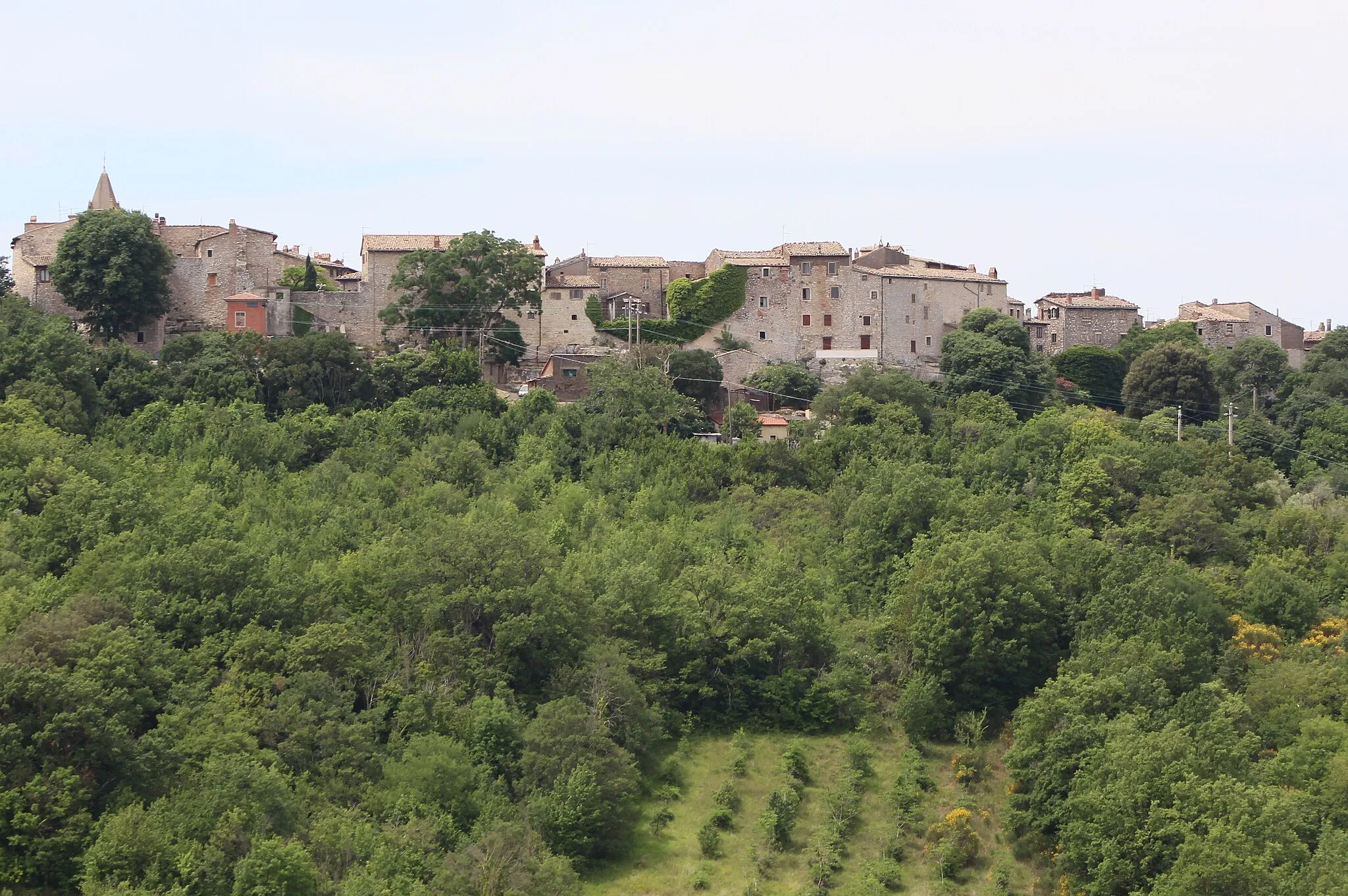 Photo showing: Civitella del Lago, hamlet of Baschi, Province of Terni, Umbria, Italy