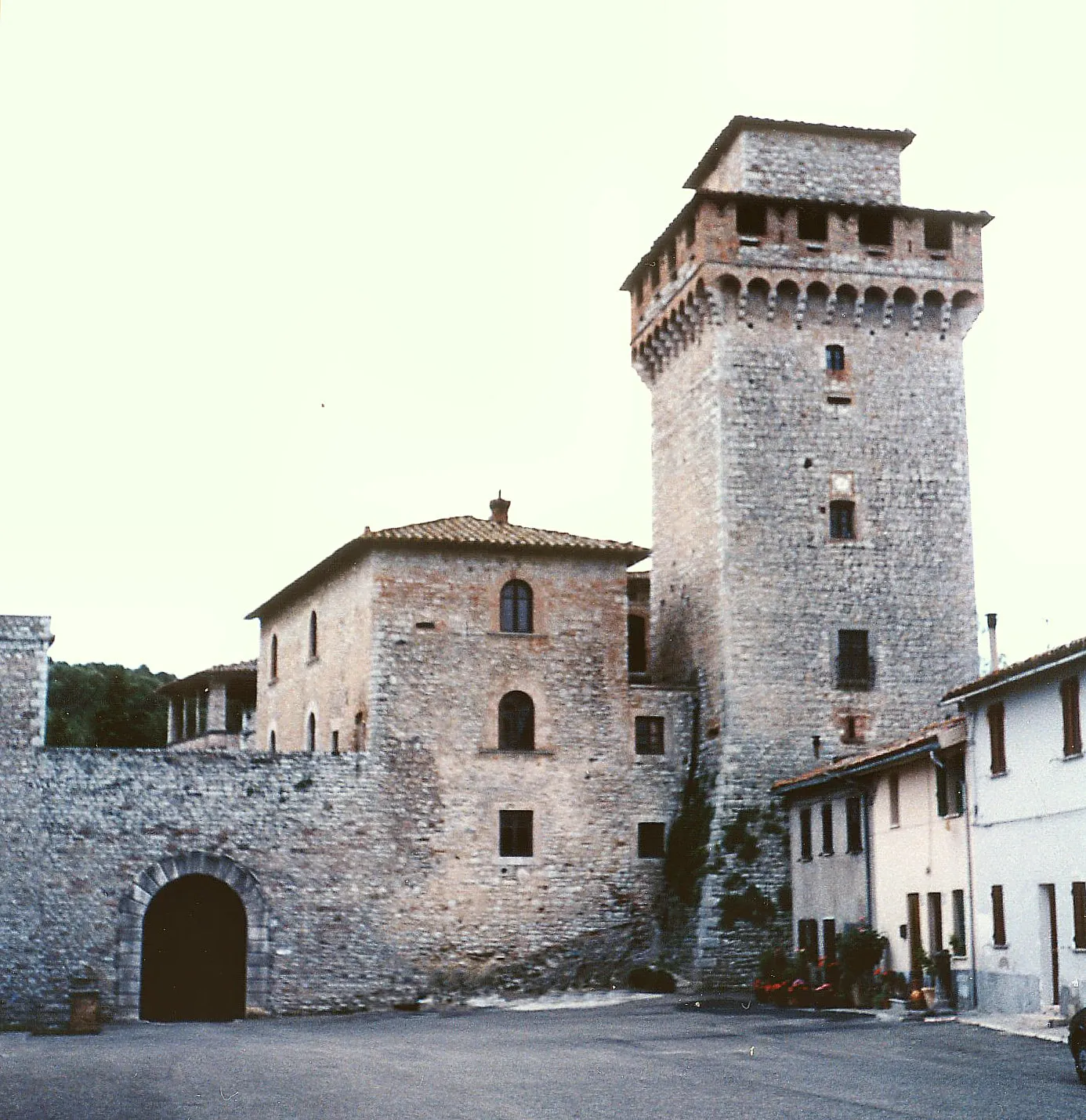 Photo showing: Castle of the hamlet of Prodo, Orvieto, Italy