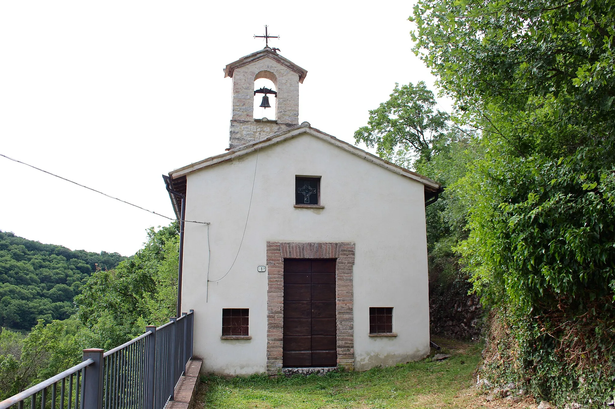 Photo showing: church San Luigi Gonzaga, Santa Restituta, Avigliano Umbro, Province of Terni, Umbria, Italy