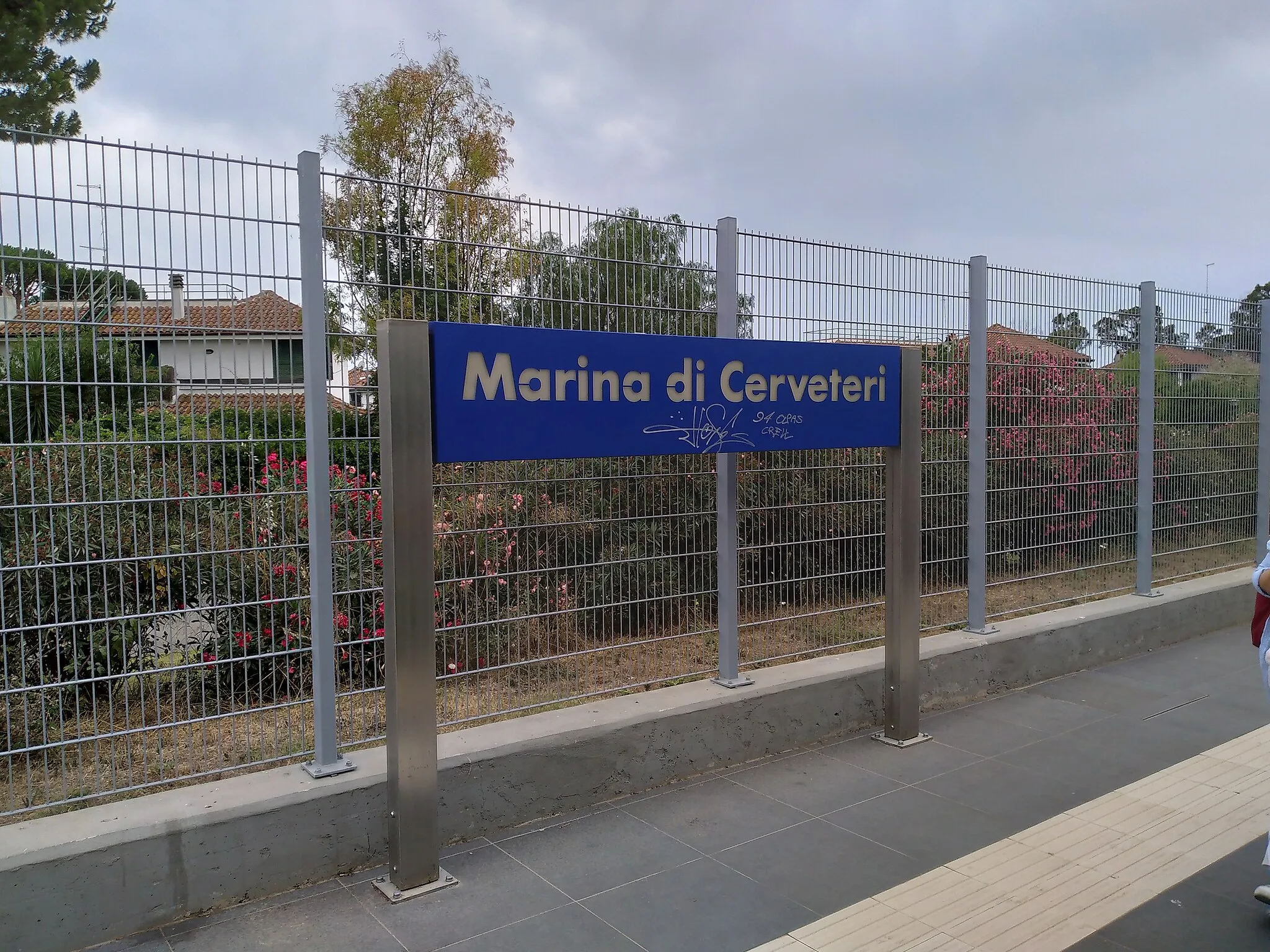 Photo showing: Marina di Cerveteri railway station