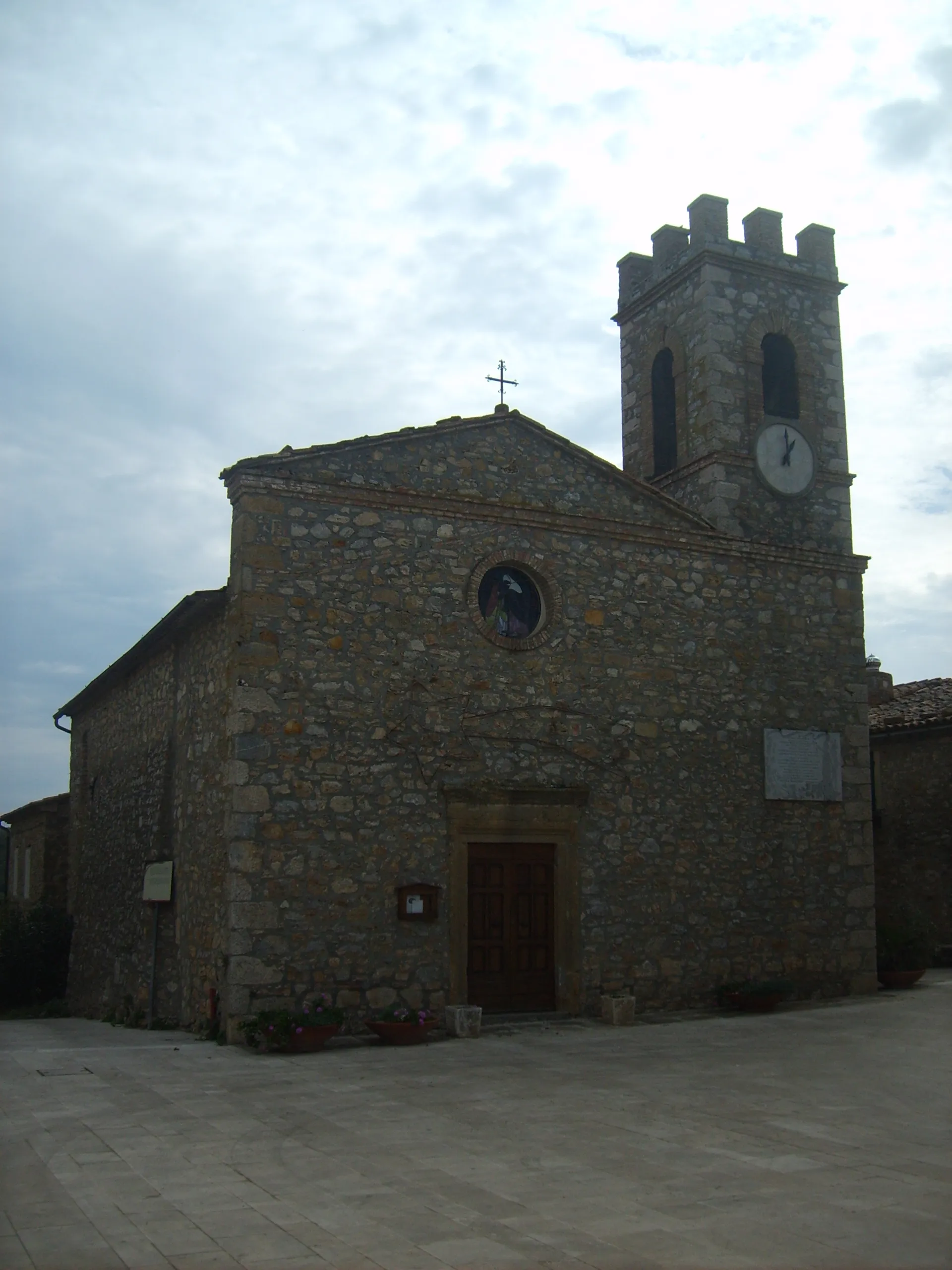 Photo showing: Church of Visitazione in Capanne, Manciano, Grosseto