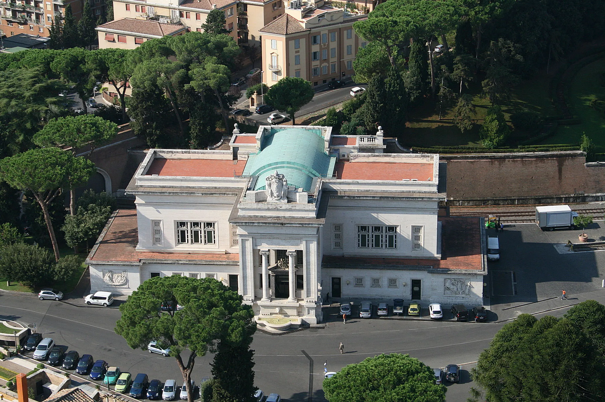 Photo showing: Railway station in Vatican Ciy.