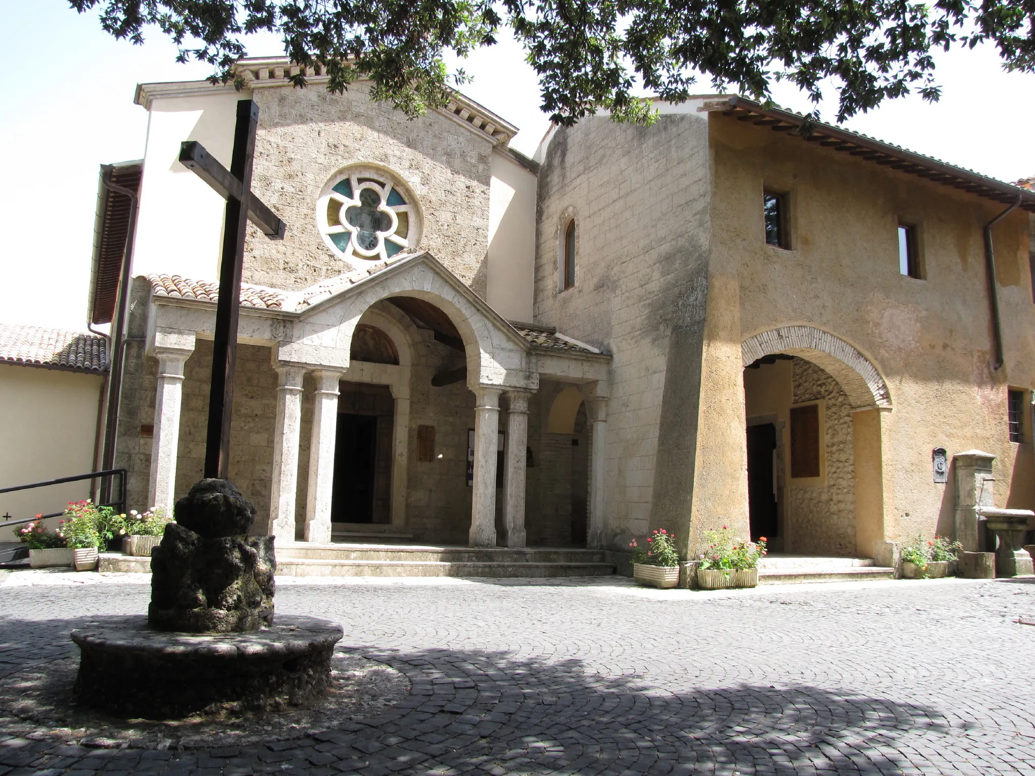 Photo showing: Franciscan sanctuary of Fonte Colombo in Rieti (Lazio, Italy)