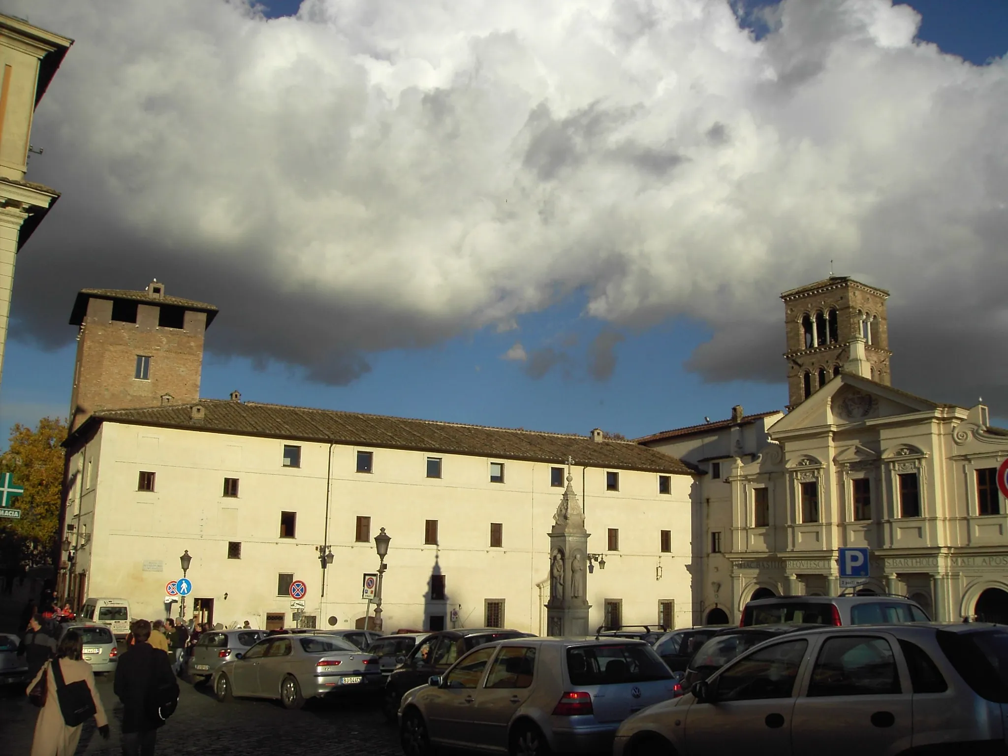 Photo showing: Roma, Isola Tiberina: il convento dei francescani, detto il Lazzaretto brutto