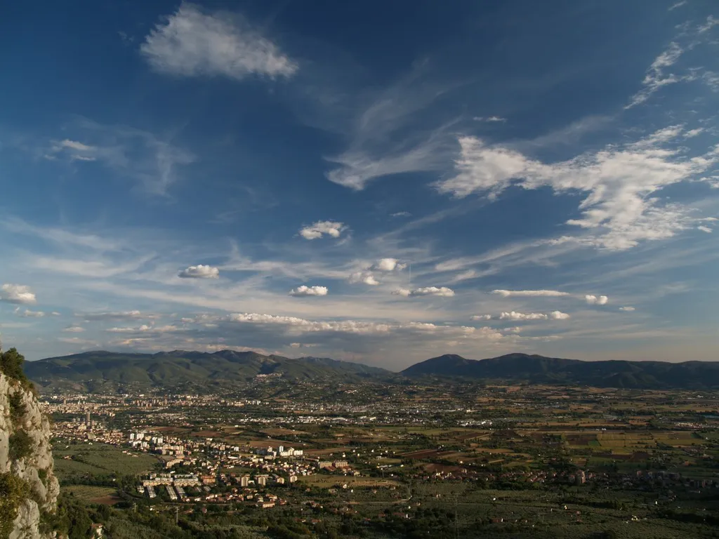 Photo showing: Terni, vista dall'Eremo di Sant'Onofrio a Cesi