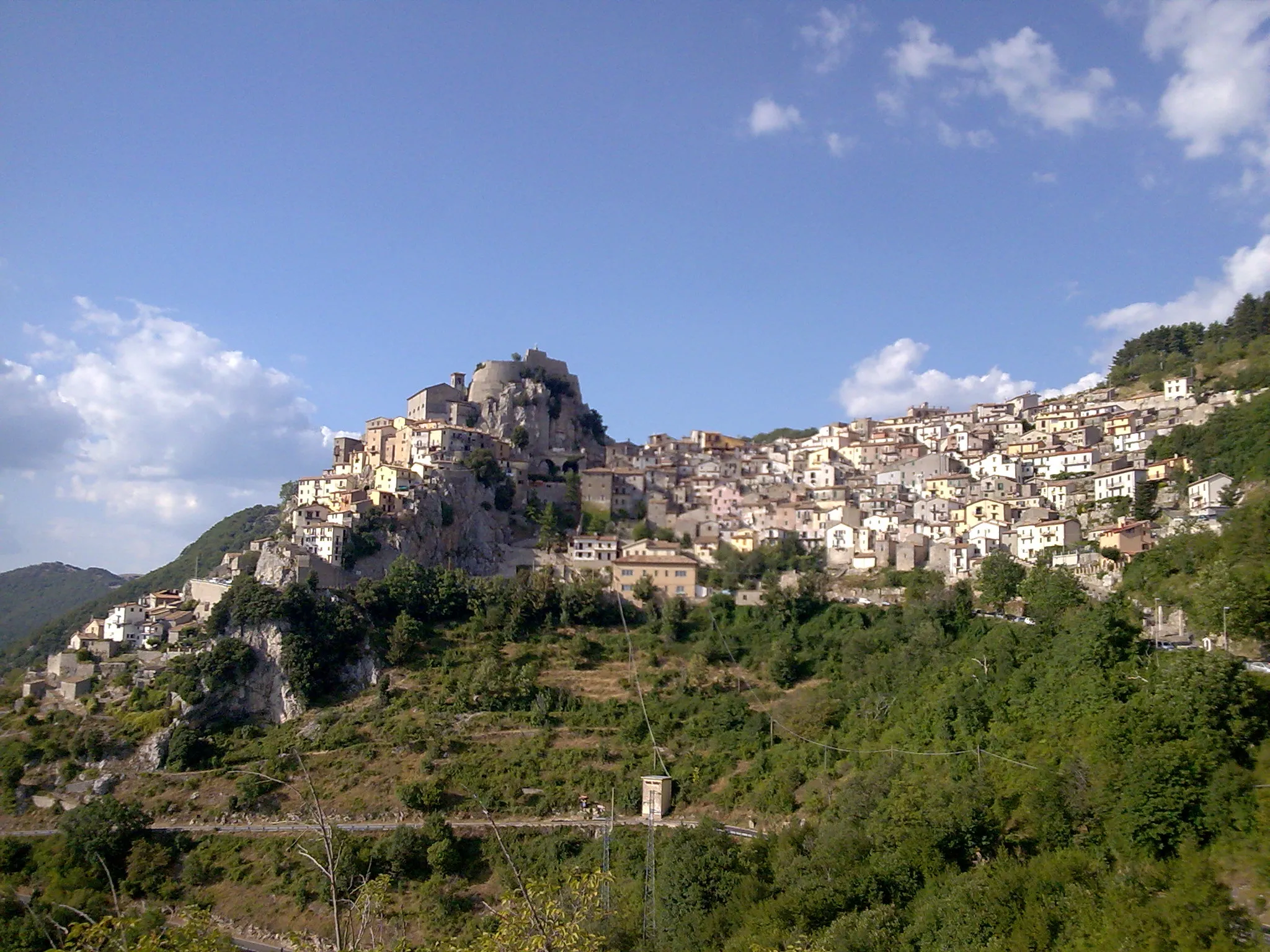 Photo showing: View of Cervara di Roma in the Lazio region