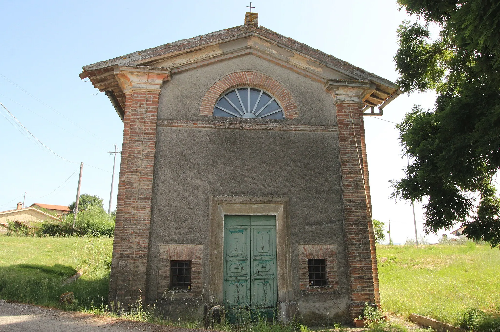 Photo showing: church Madonna delle Grazie, Dunarobba, hamlet of Avigliano Umbro, Province of Terni, Umbria, Italy