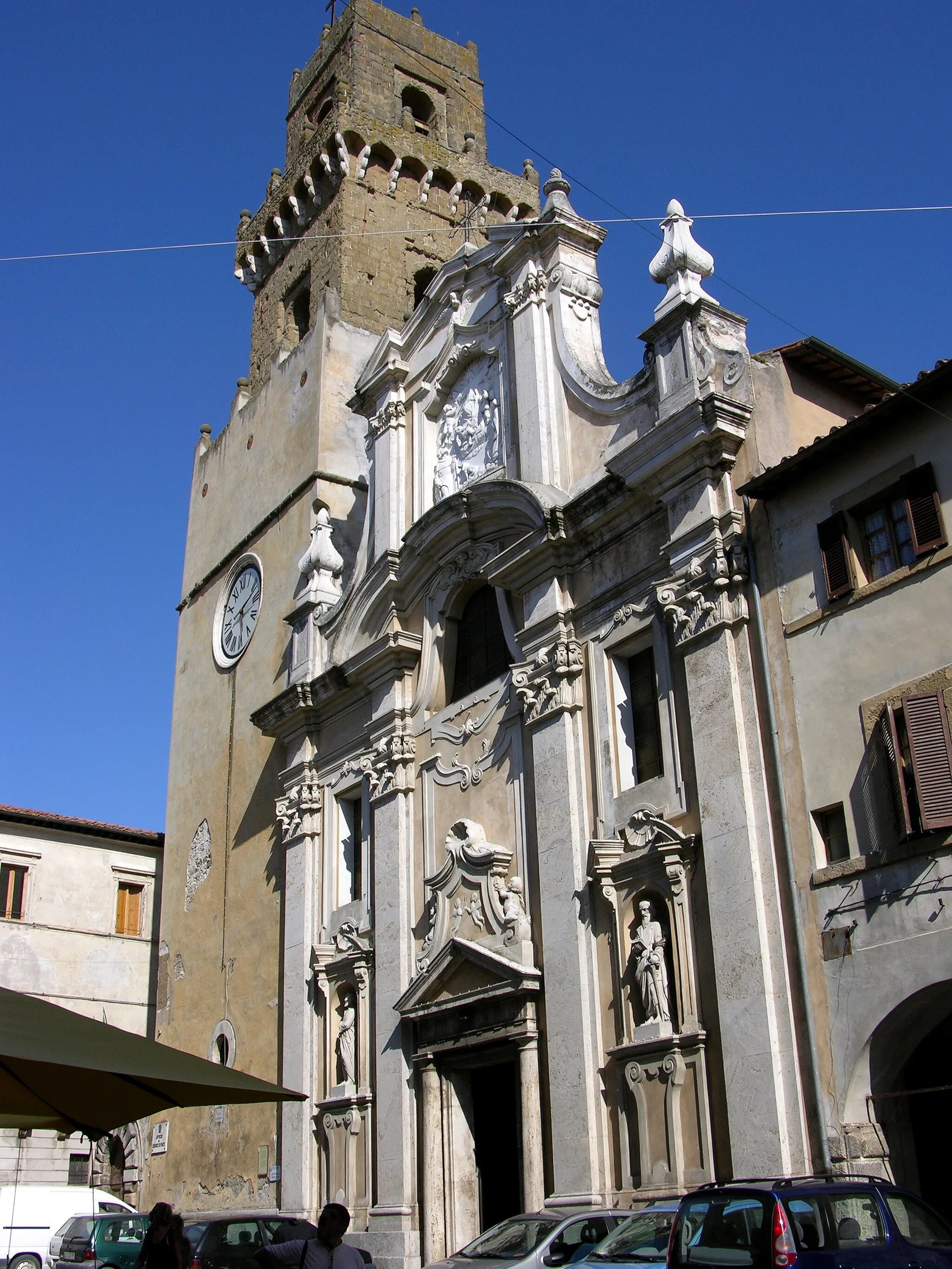 Photo showing: Duomo di Pitigliano (GR)