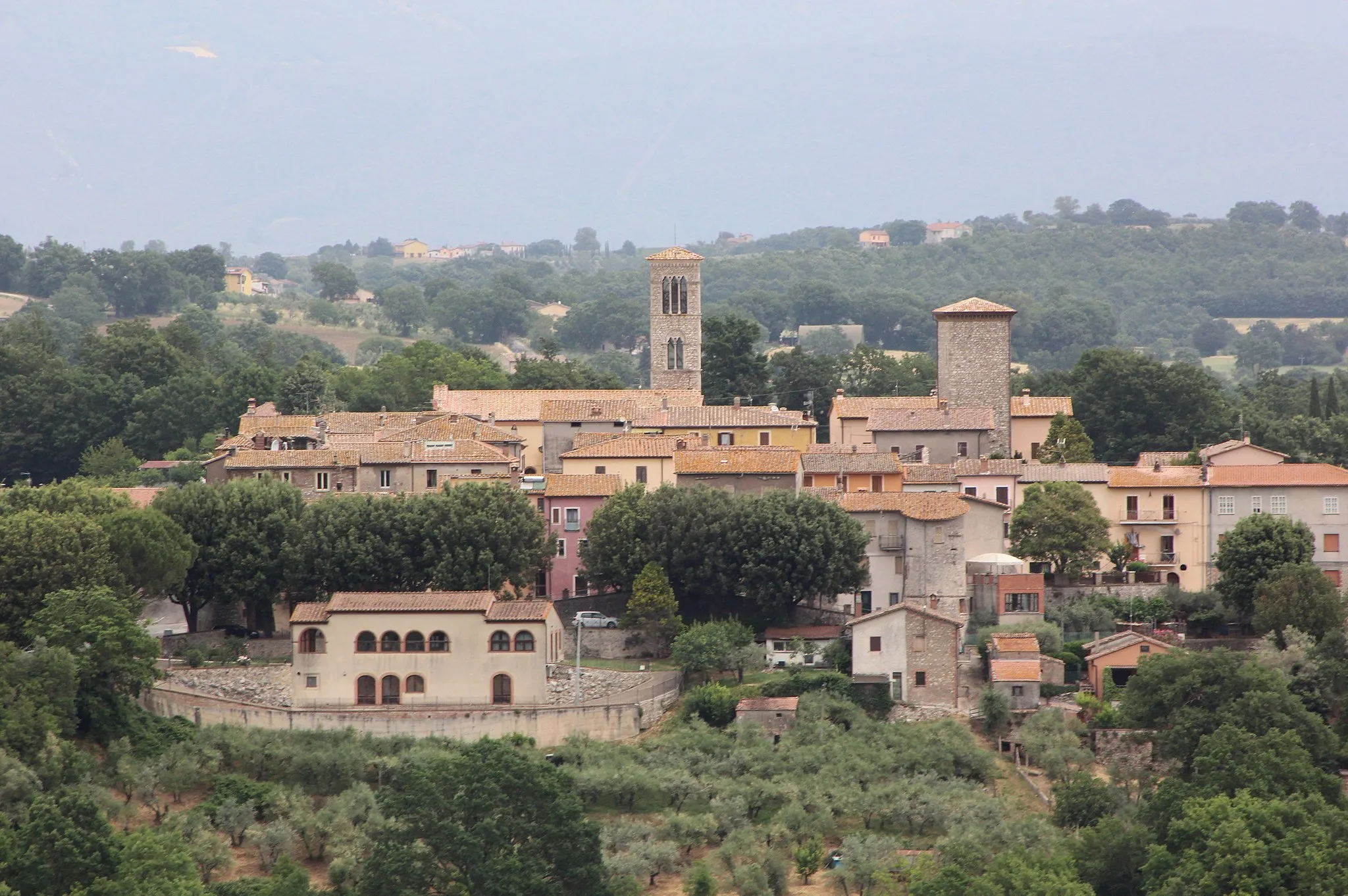 Photo showing: Castel dell'Aquila, hamlet of Montecastrilli, Province of Terni, Umbria, Italy