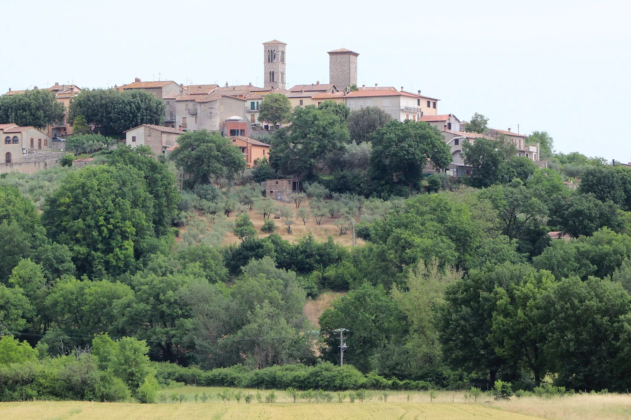 Photo showing: Castel dell'Aquila, hamlet of Montecastrilli, Province of Terni, Umbria, Italy