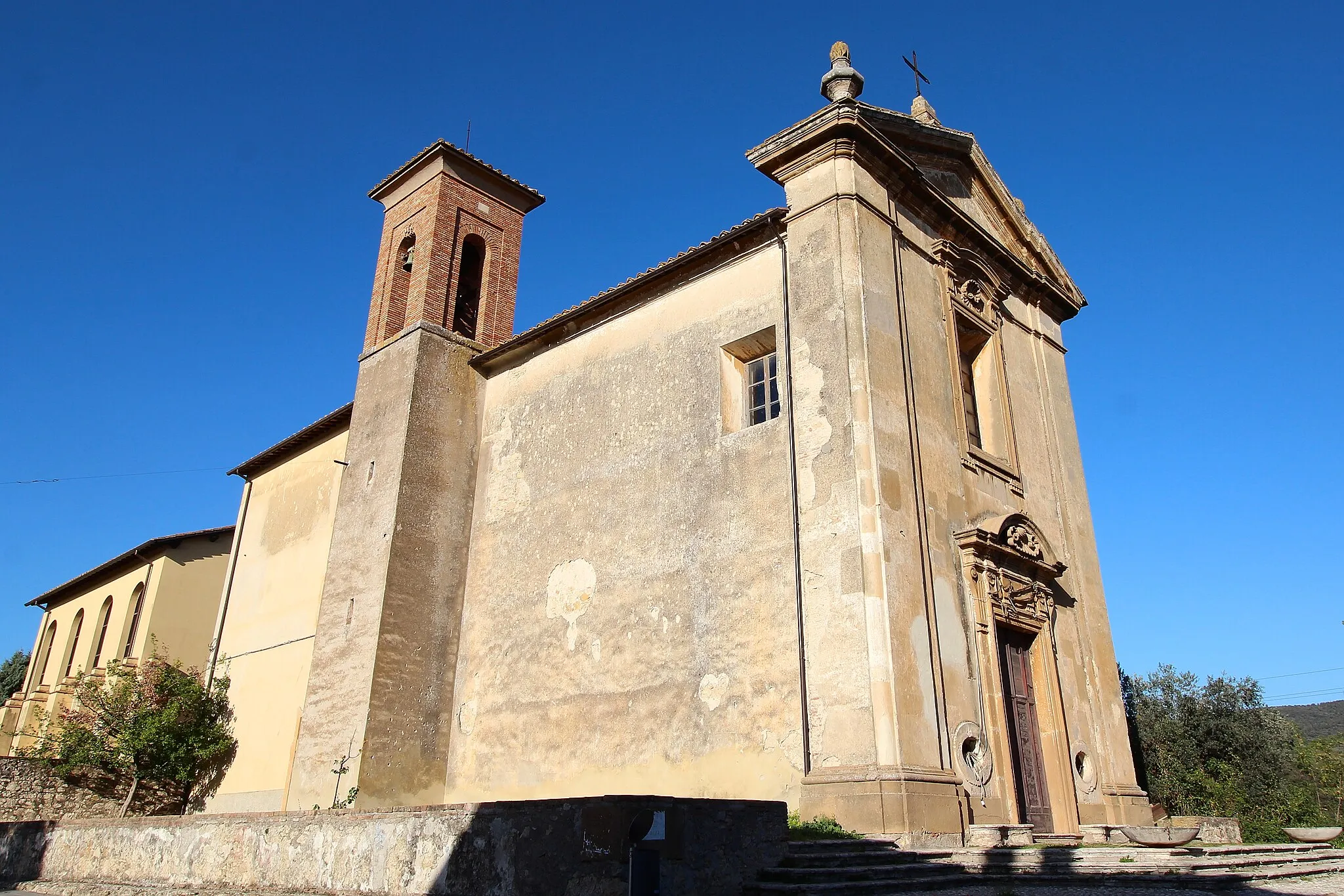 Photo showing: church Chiesa Baronale di Sant'Egidio, Montoro, hamlet of Narni, Province of Terni, Umbria, Italy