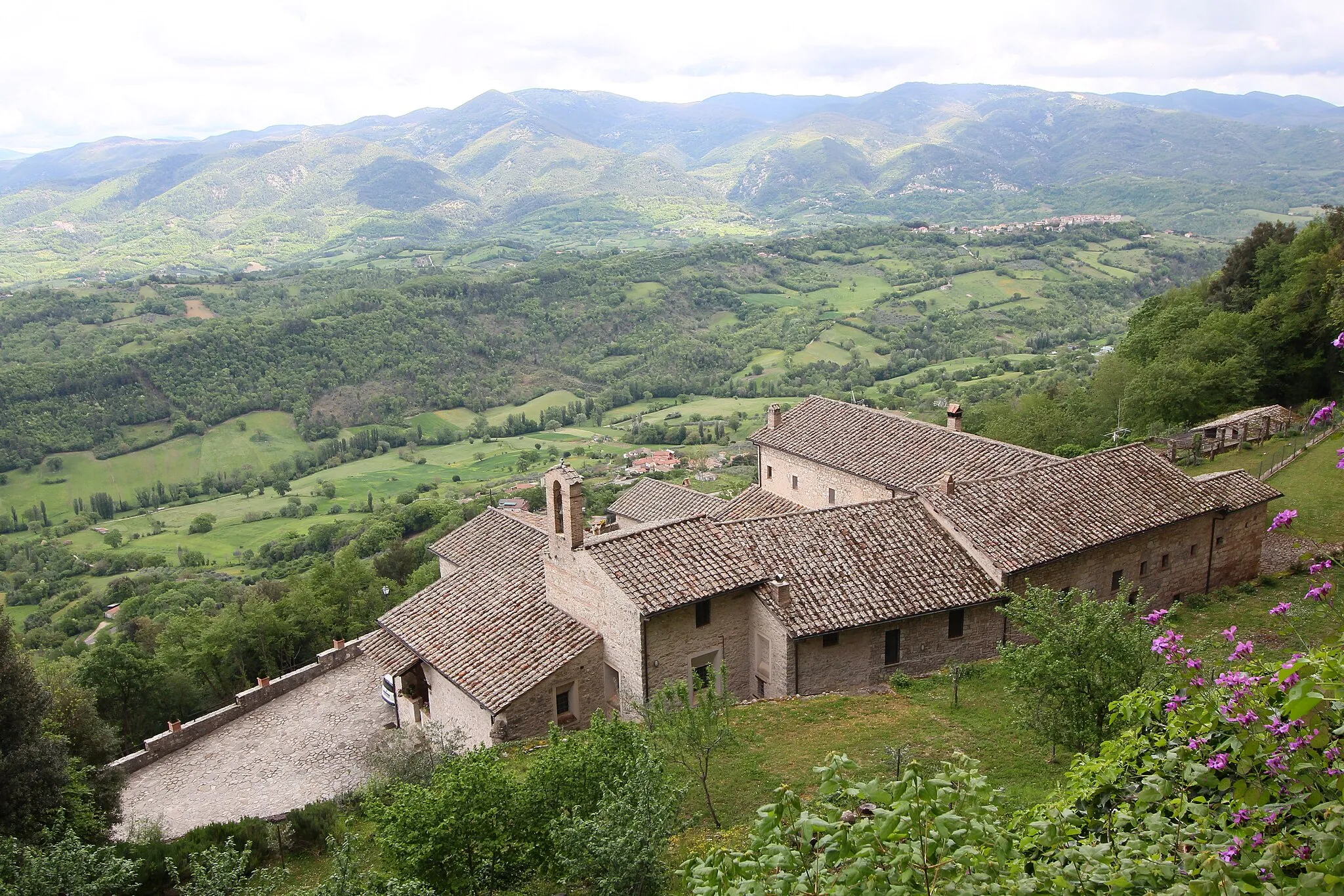 Photo showing: Convent Sacro Speco di San Francesco, Sant'Urbano, hamlet of Narni, Province of Terni, Umbria, Italy