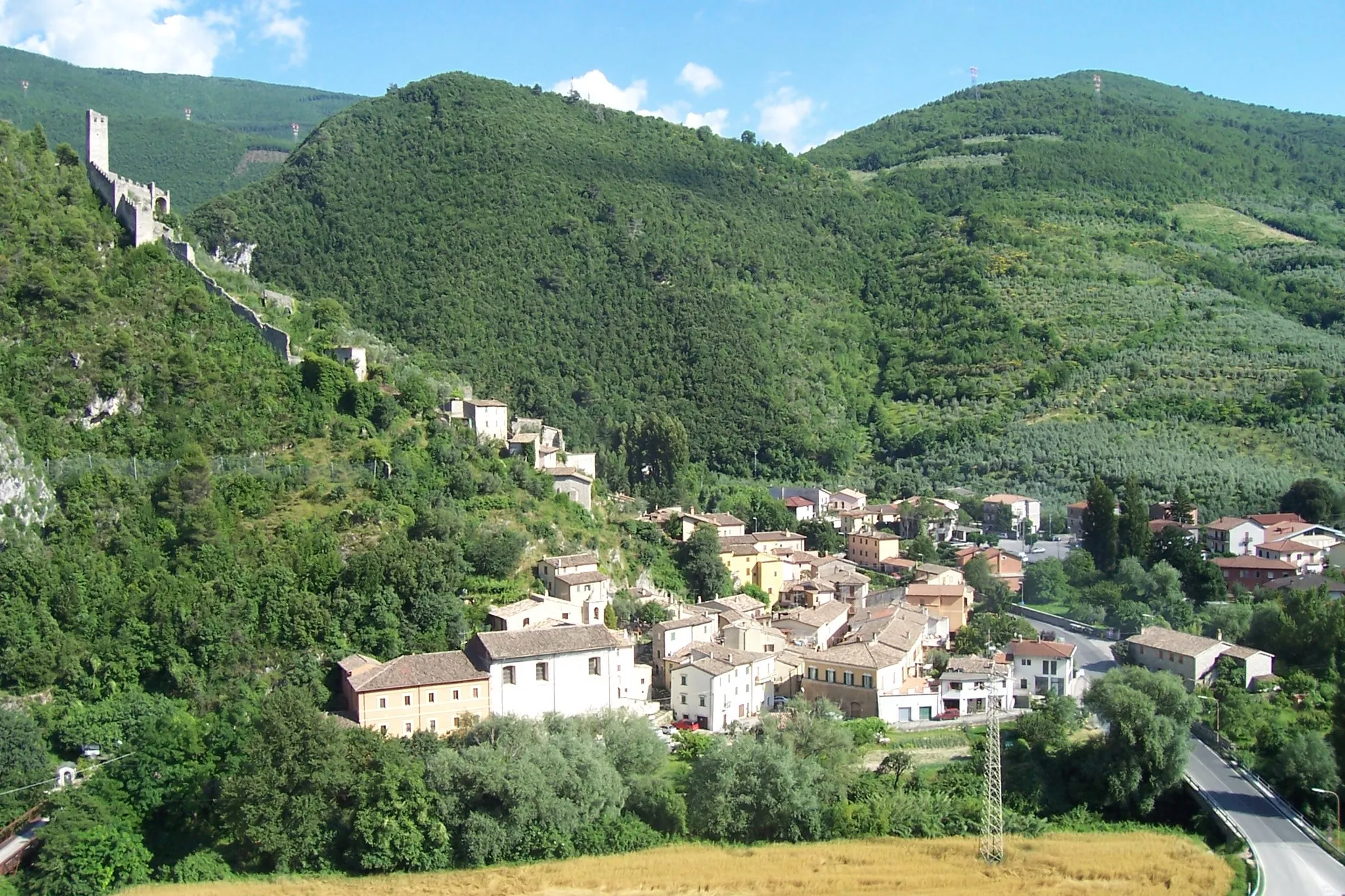 Photo showing: Panorama di Precetto