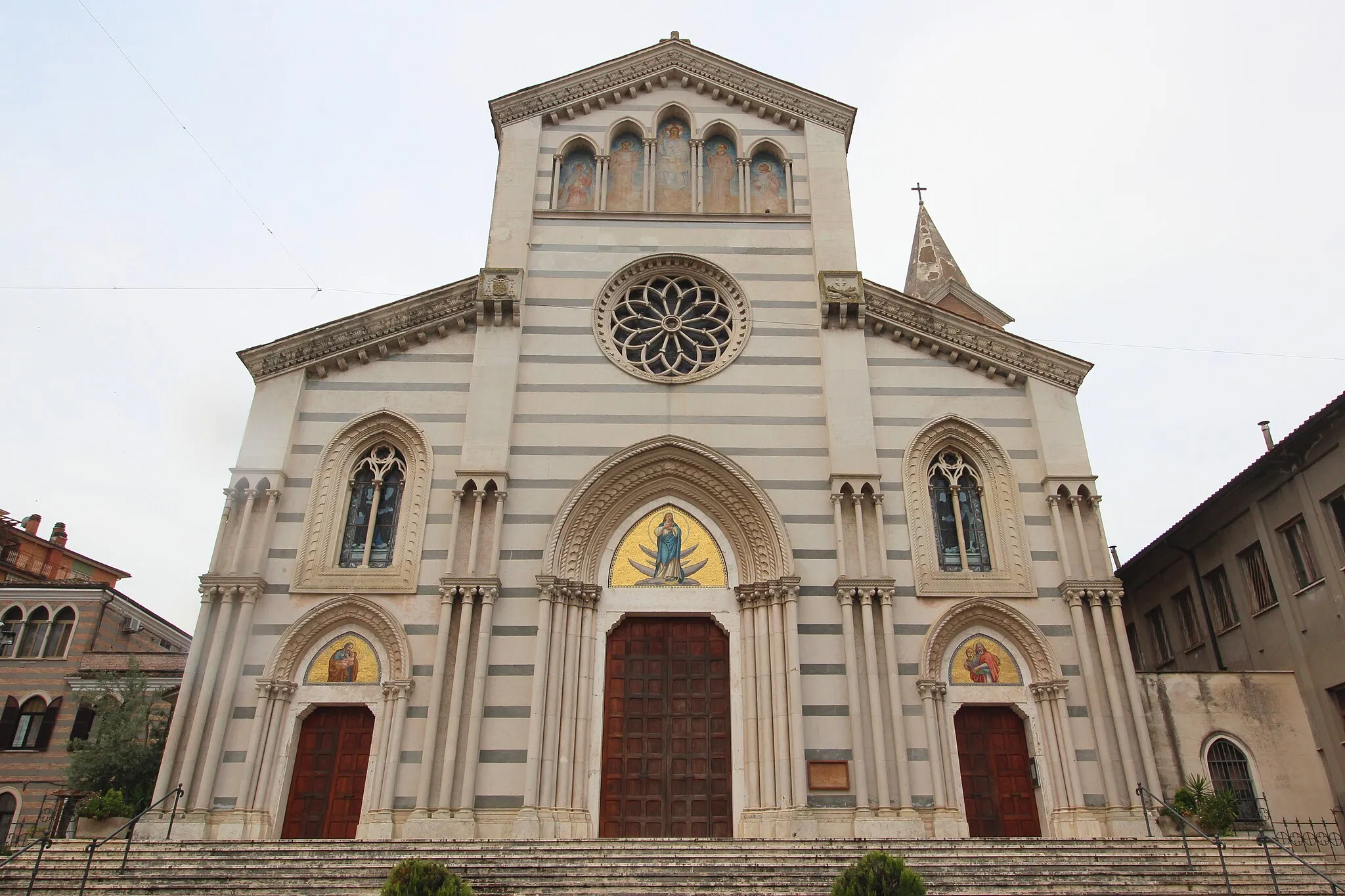 Photo showing: church Sant'Antonio da Padova, Orte Scalo, hamlet of Orte, Lazio, Italy