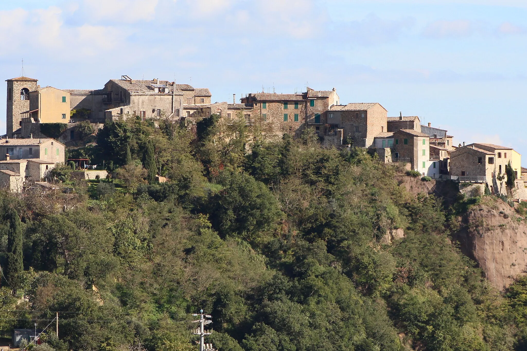 Photo showing: Panorama of Allerona, Province of Terni, Umbria, Italy