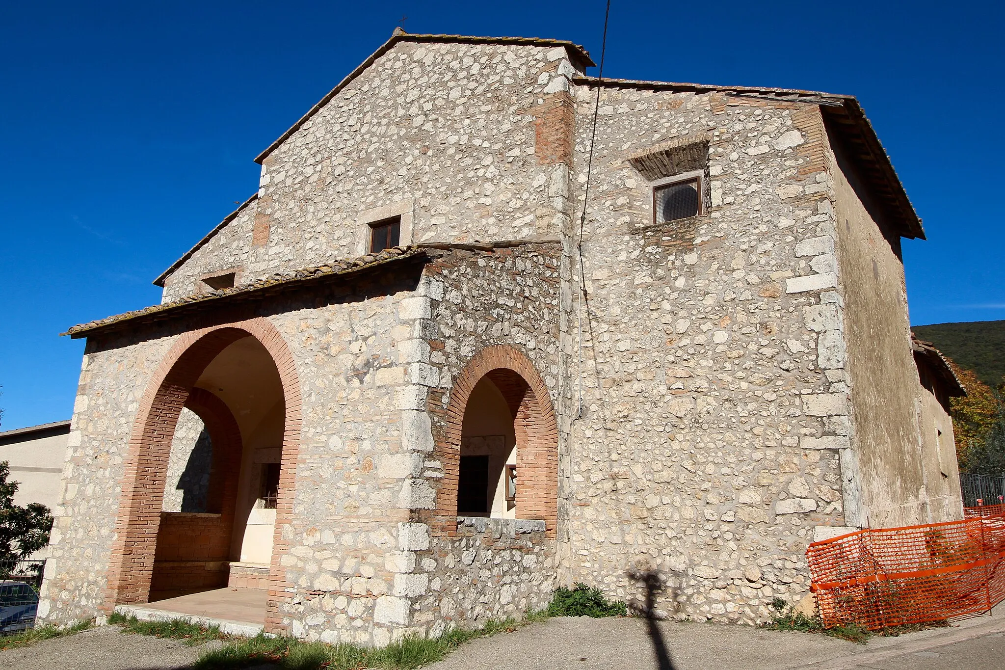 Photo showing: church Madonna dei Pini, Lugnano in Teverina, Province of Terni, Umbria, Italy