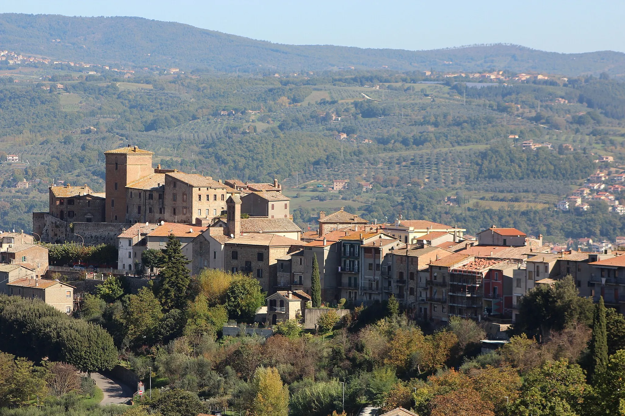 Photo showing: Panorama of Fabro, Province of Terni, Umbria, Italy