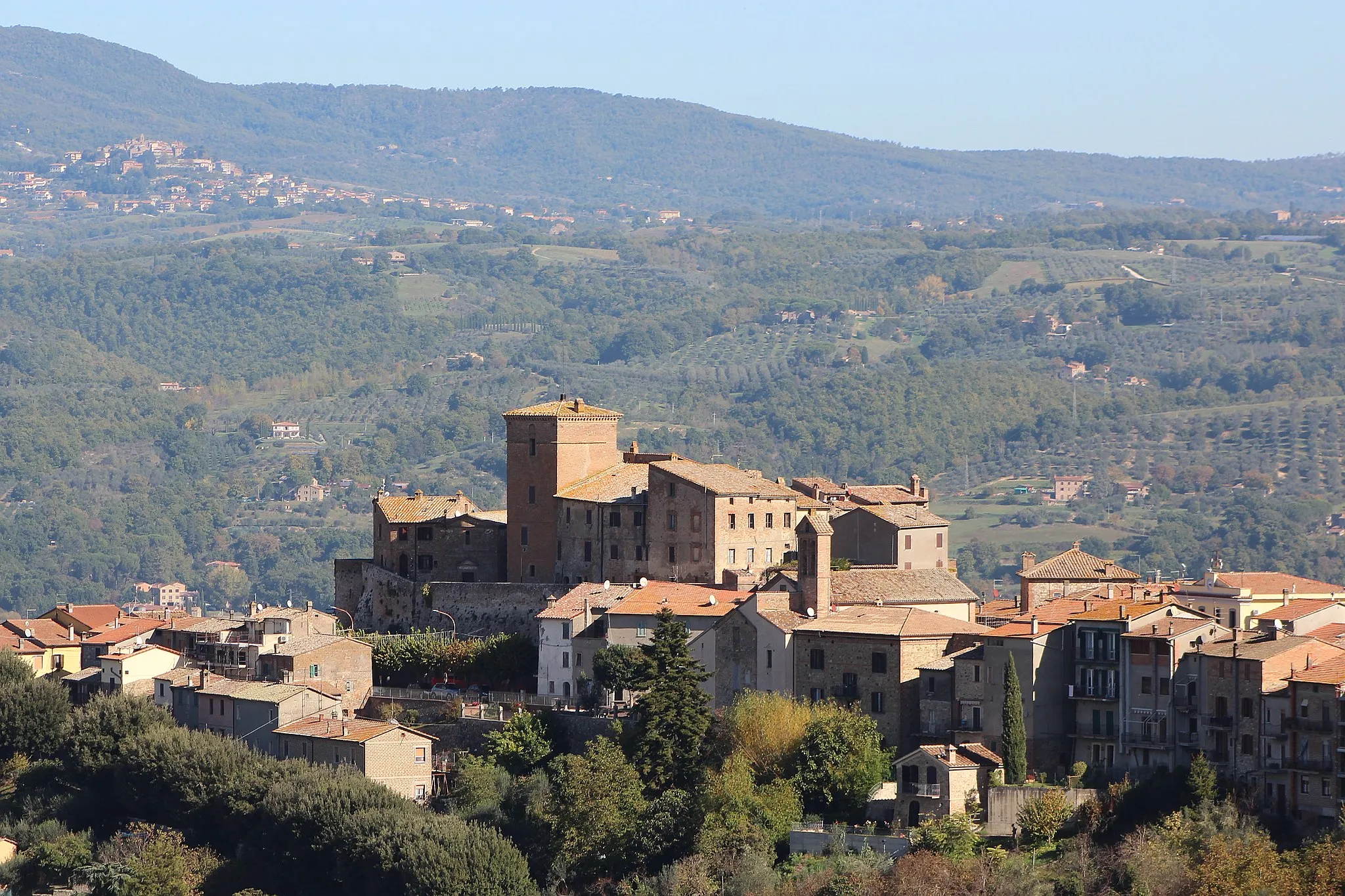 Photo showing: Panorama of Fabro, Province of Terni, Umbria, Italy