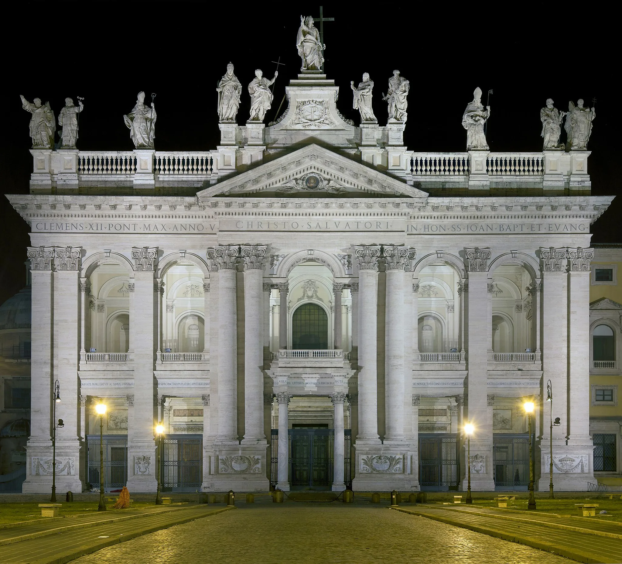 Photo showing: Archbasilica of St. John Lateran HD