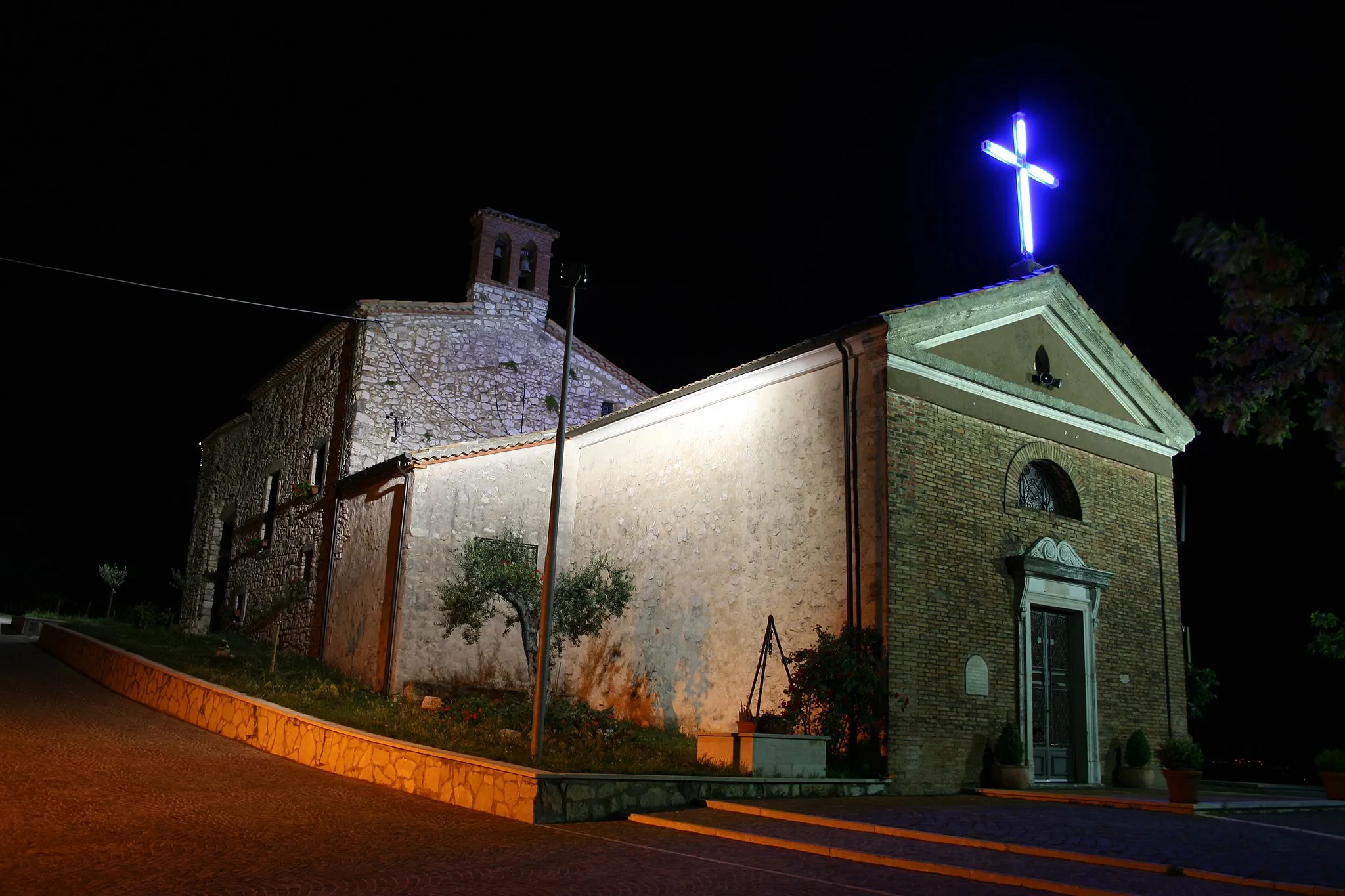 Photo showing: Il Santuario di Notte