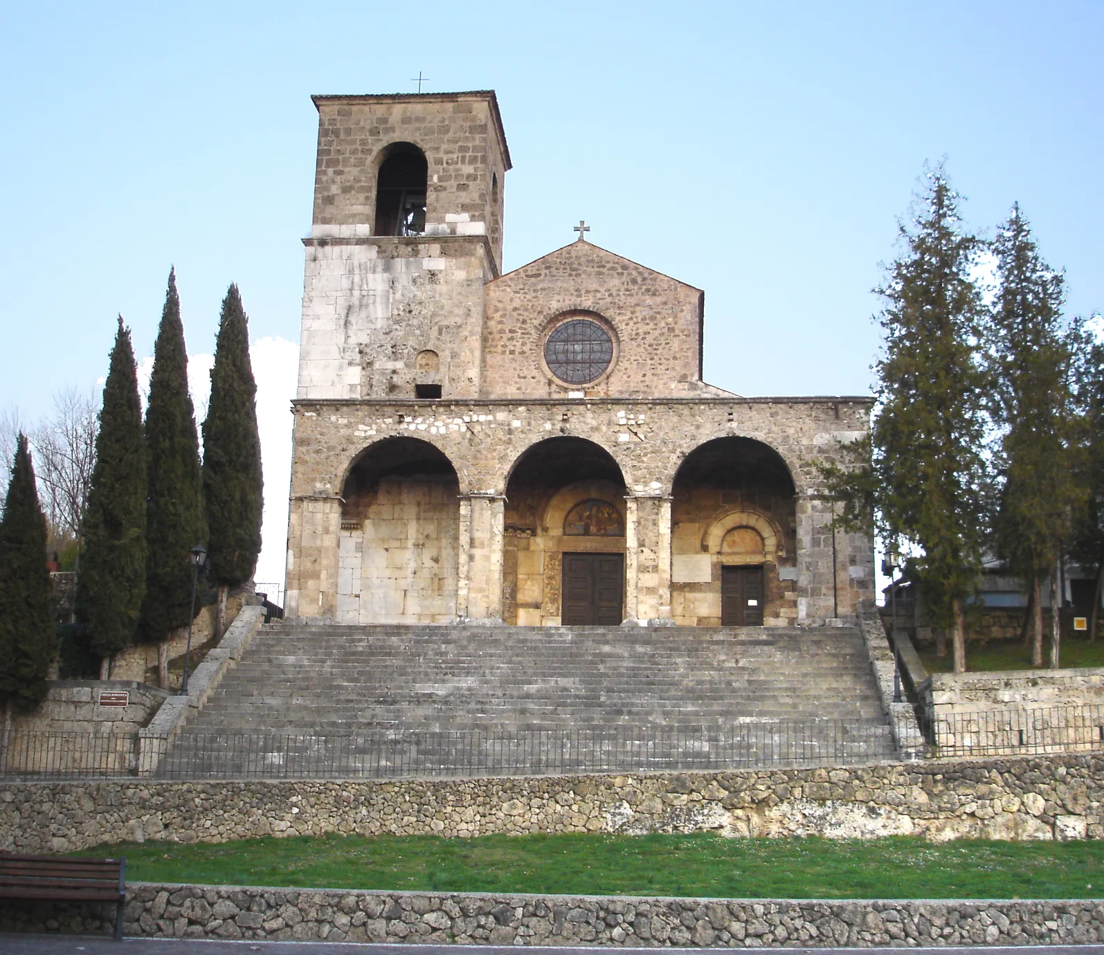 Photo showing: Church in Aquino (FR)